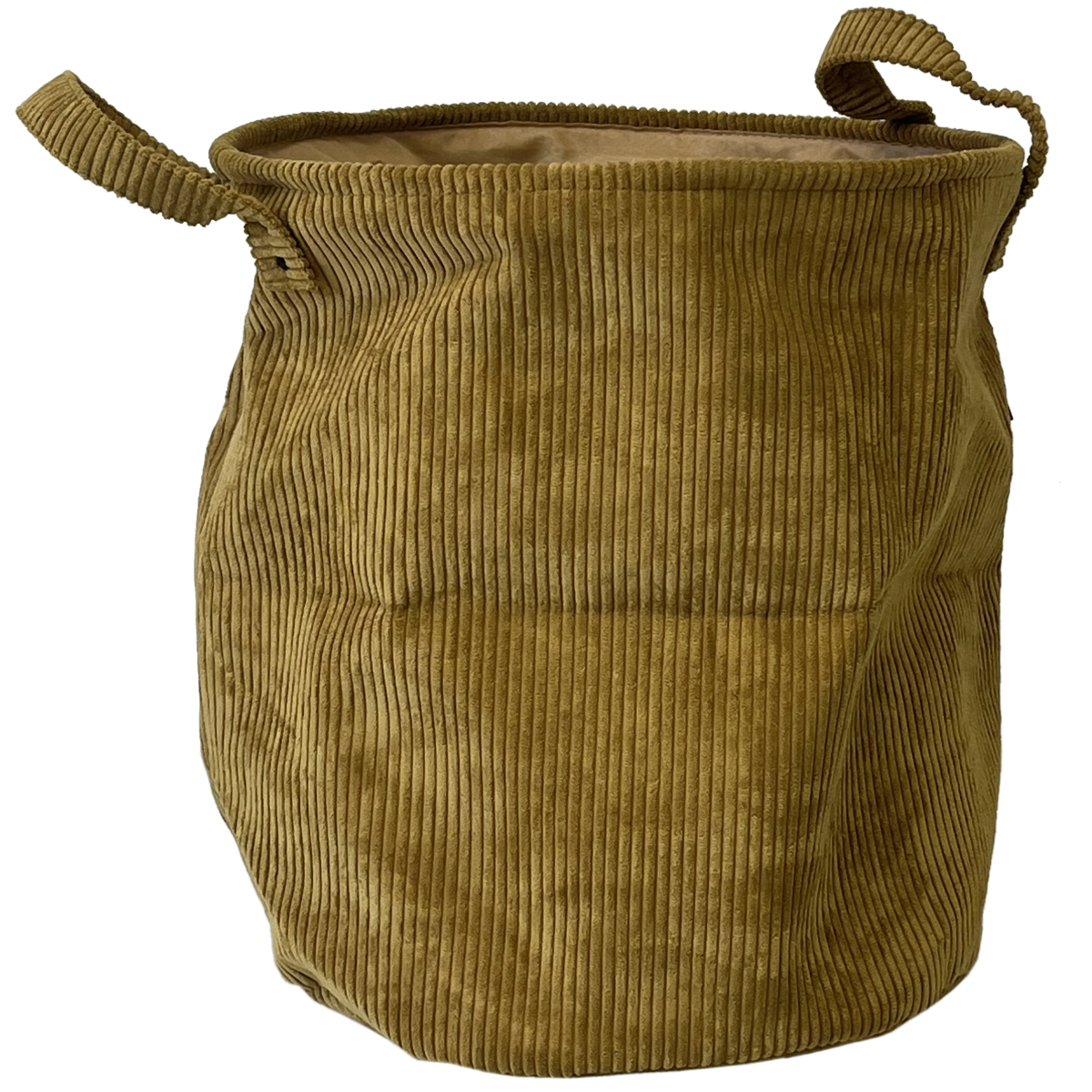 Panire  linge en velours ctel collection cosy - Bronze