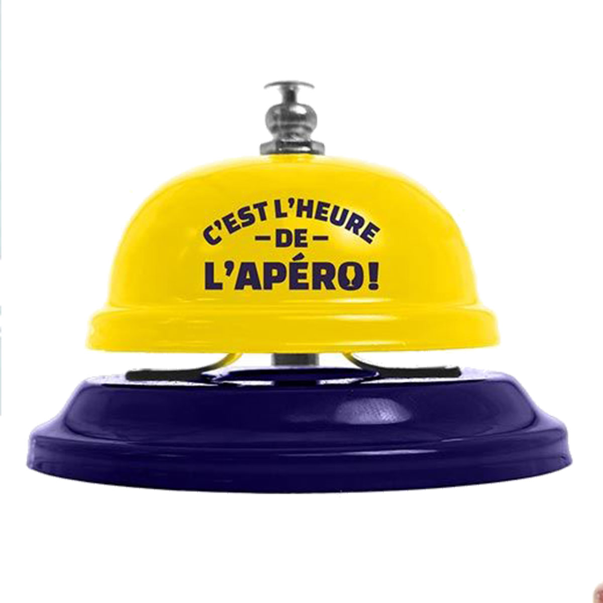 Cloche de table humoristique � C�est l�heure de l�ap�ro ! � 
