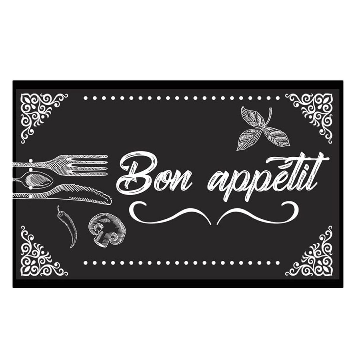 Tapis De cuisine Bon apptit  60 x 40 cm