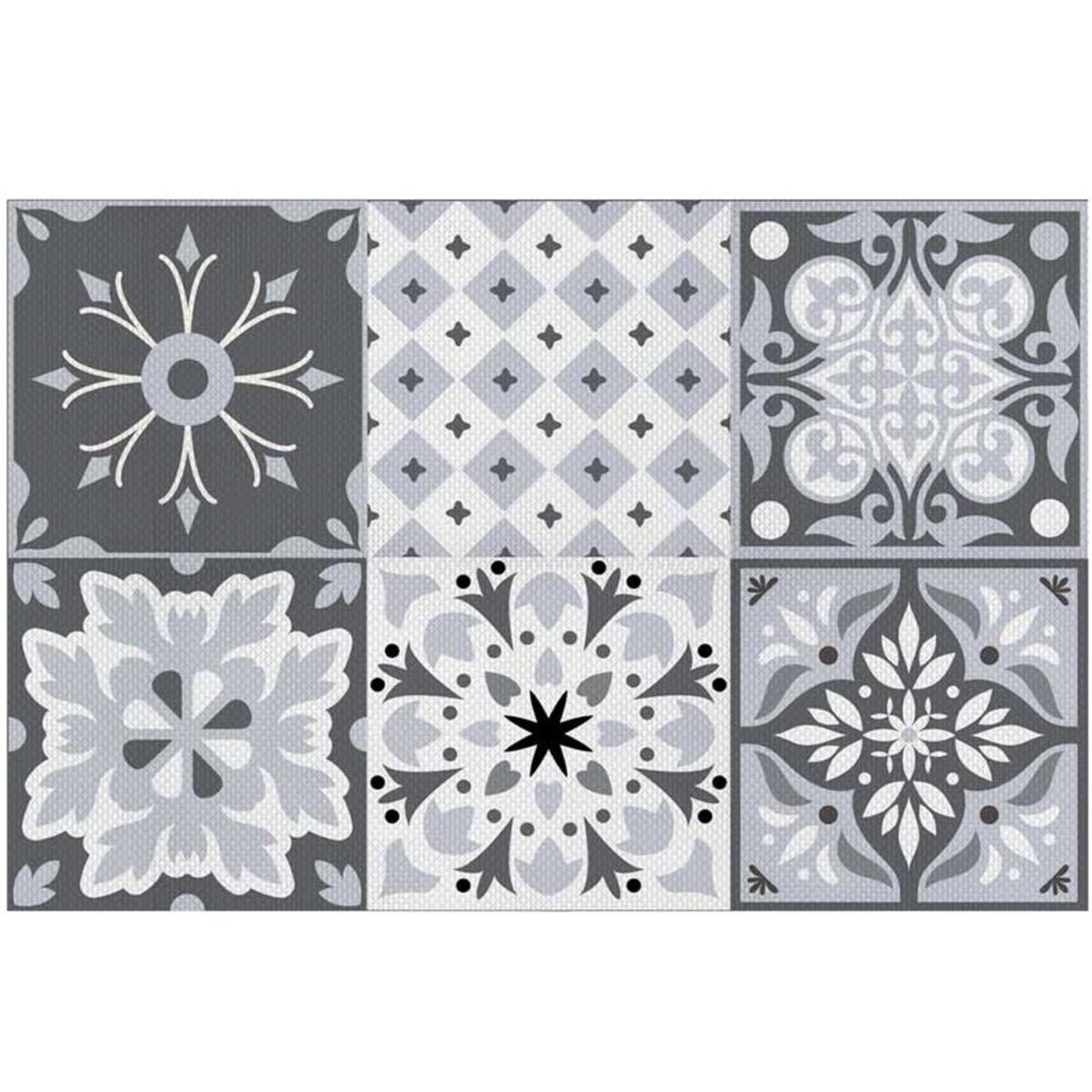 Set de table Rtro motif carreaux de ciment