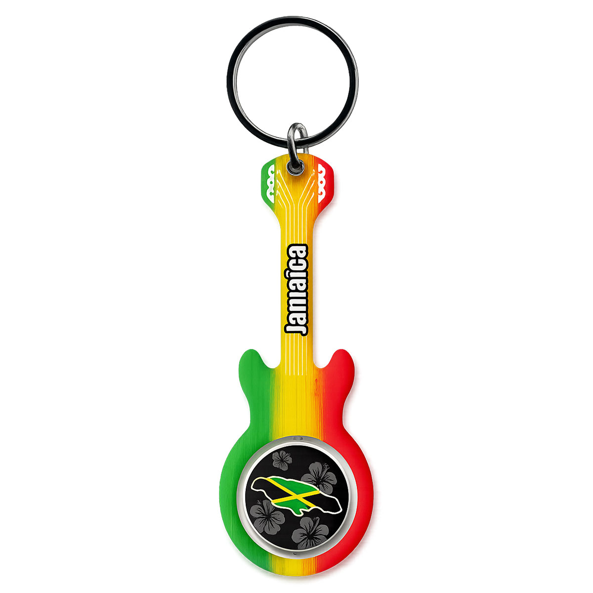 Porte cls Jamaica Drapeau