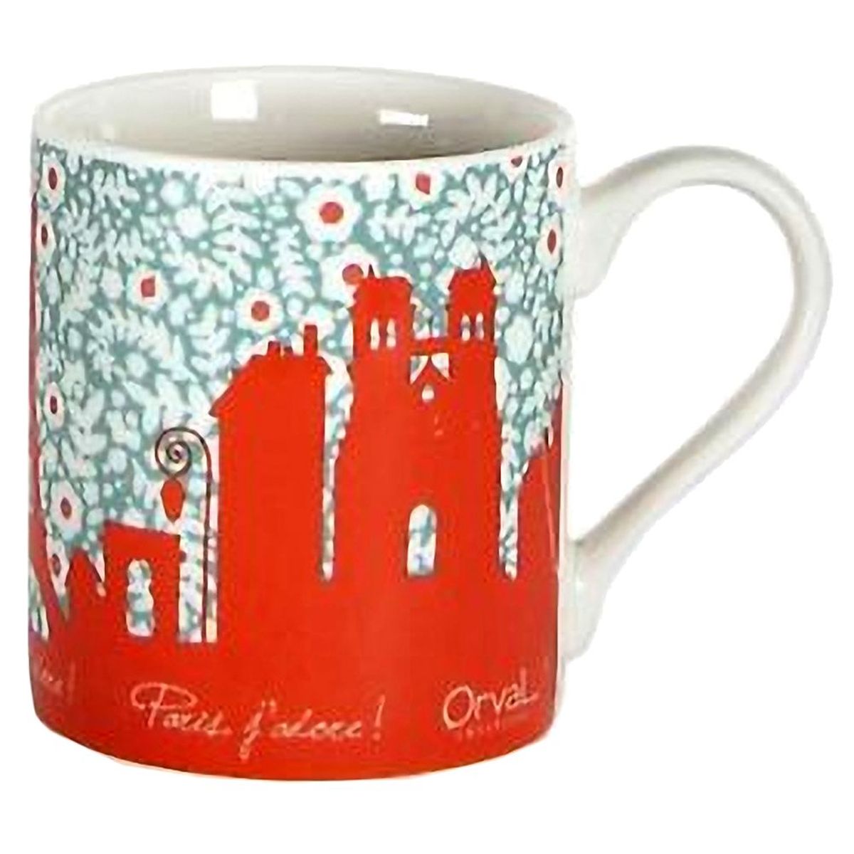 Tasse Paris j'adore en porcelaine 12 cl