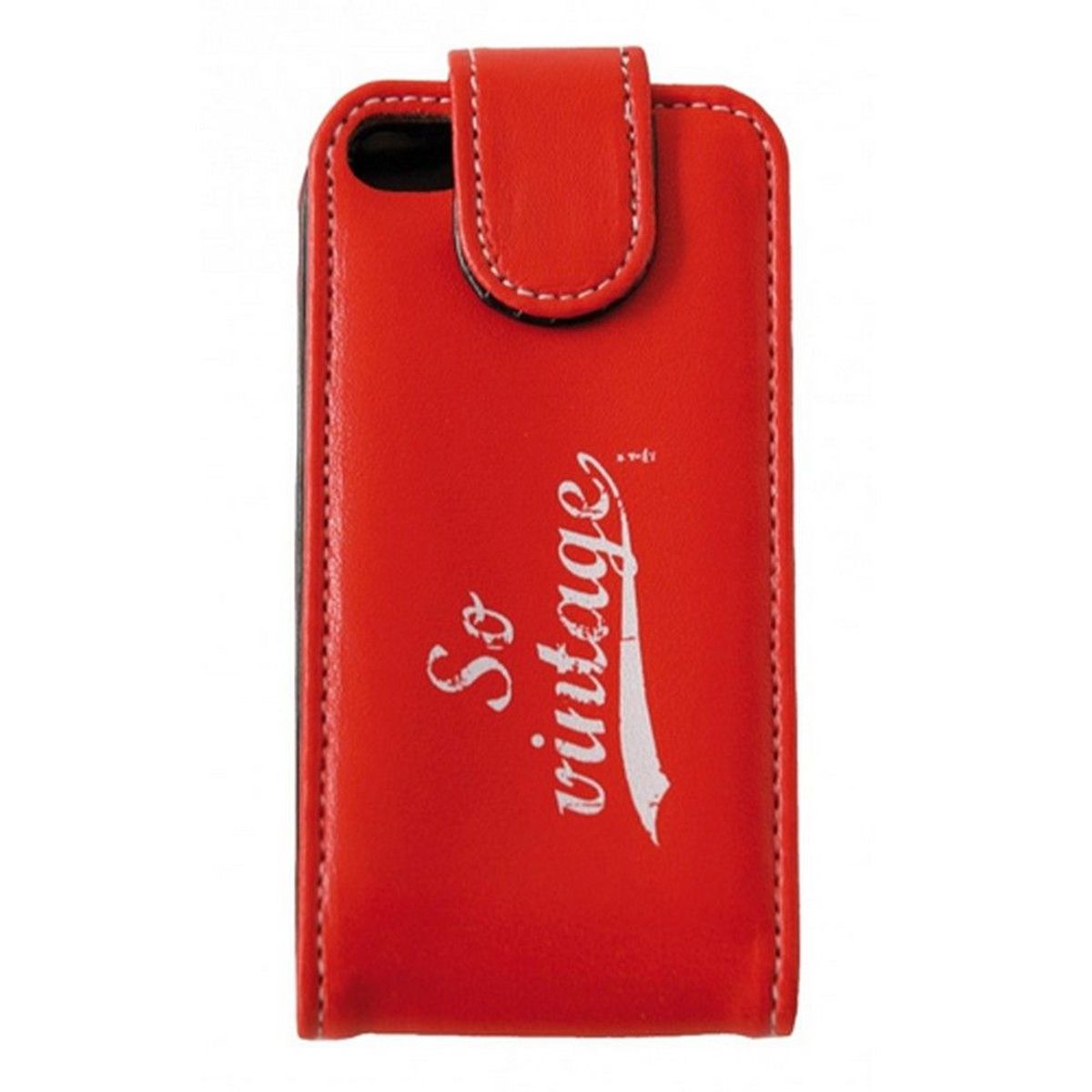 Etui compatible Iphone 4 So Vintage Rouge