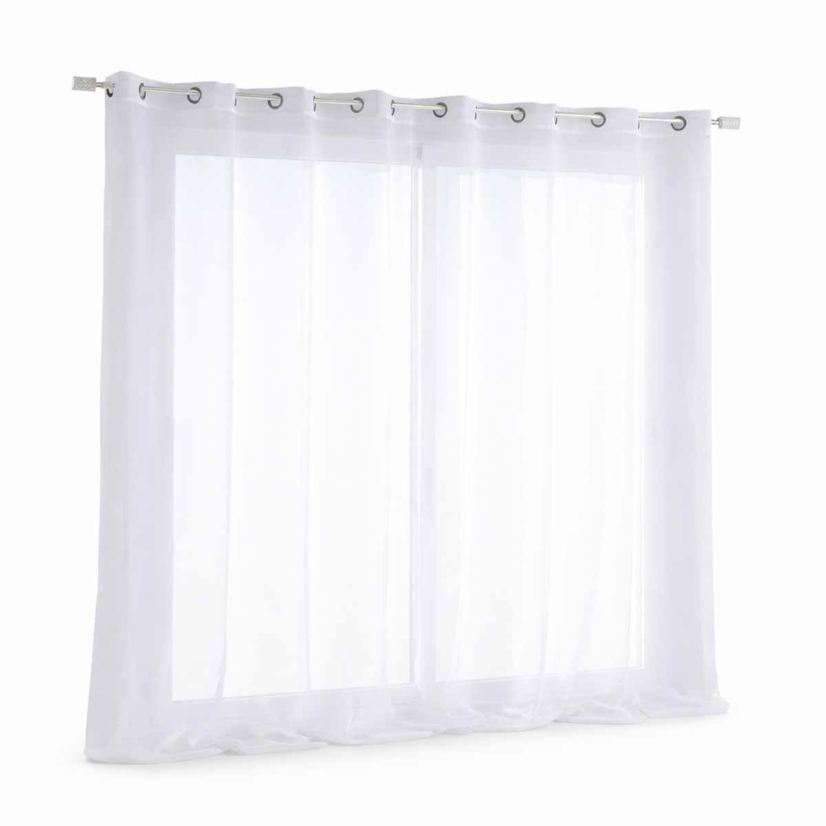 Voilage Monna blanc 300 x 280 cm