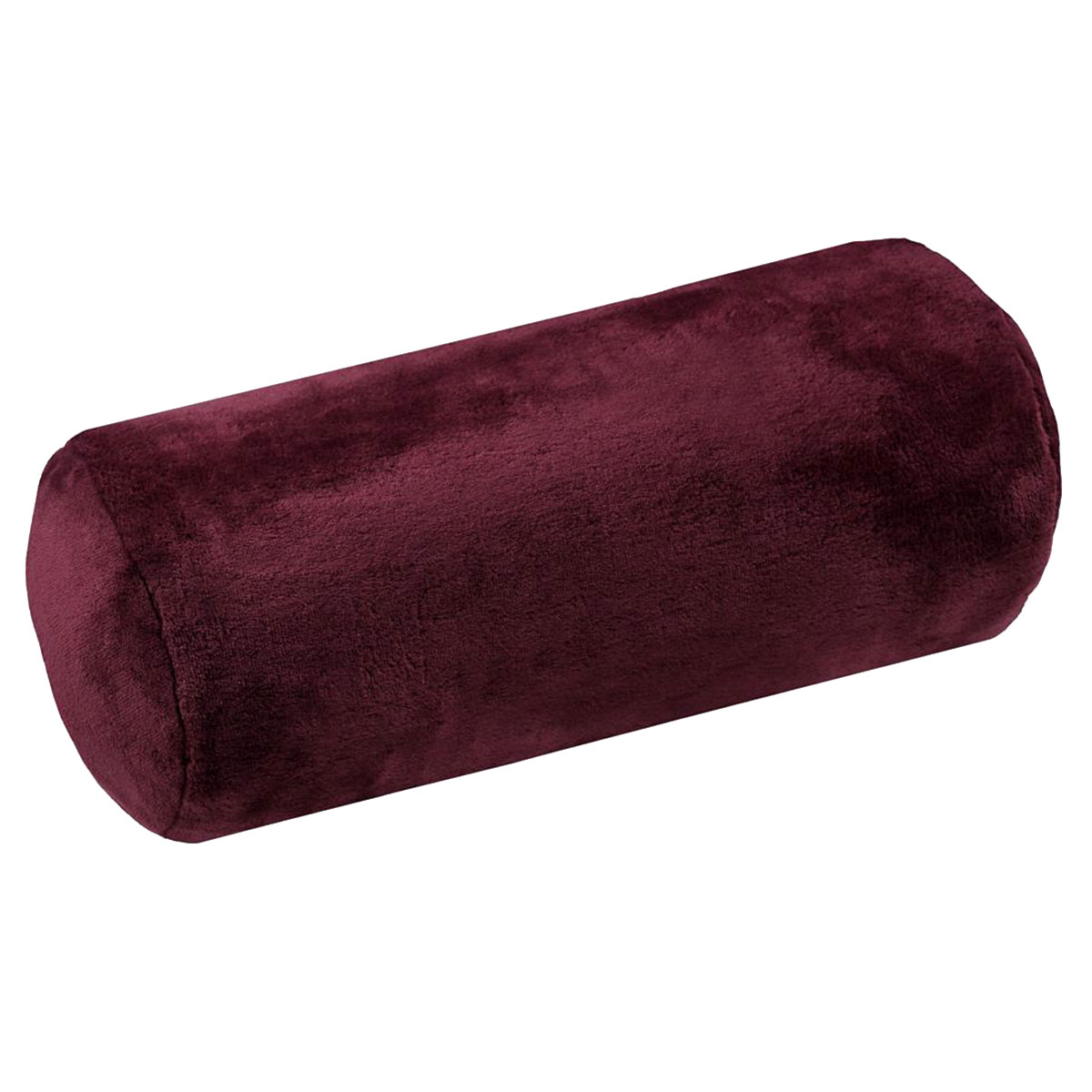 Coussin polochon dhoussable en maille Doudou - Bordeaux