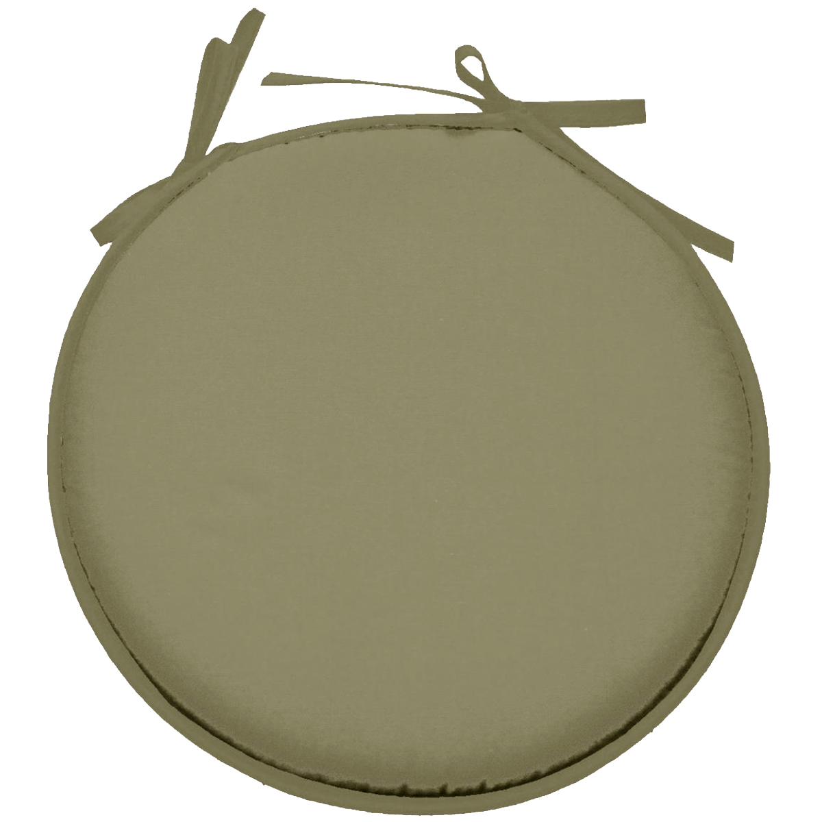 Coussin de chaise Rond Nelson 40 cm - Vert sauge