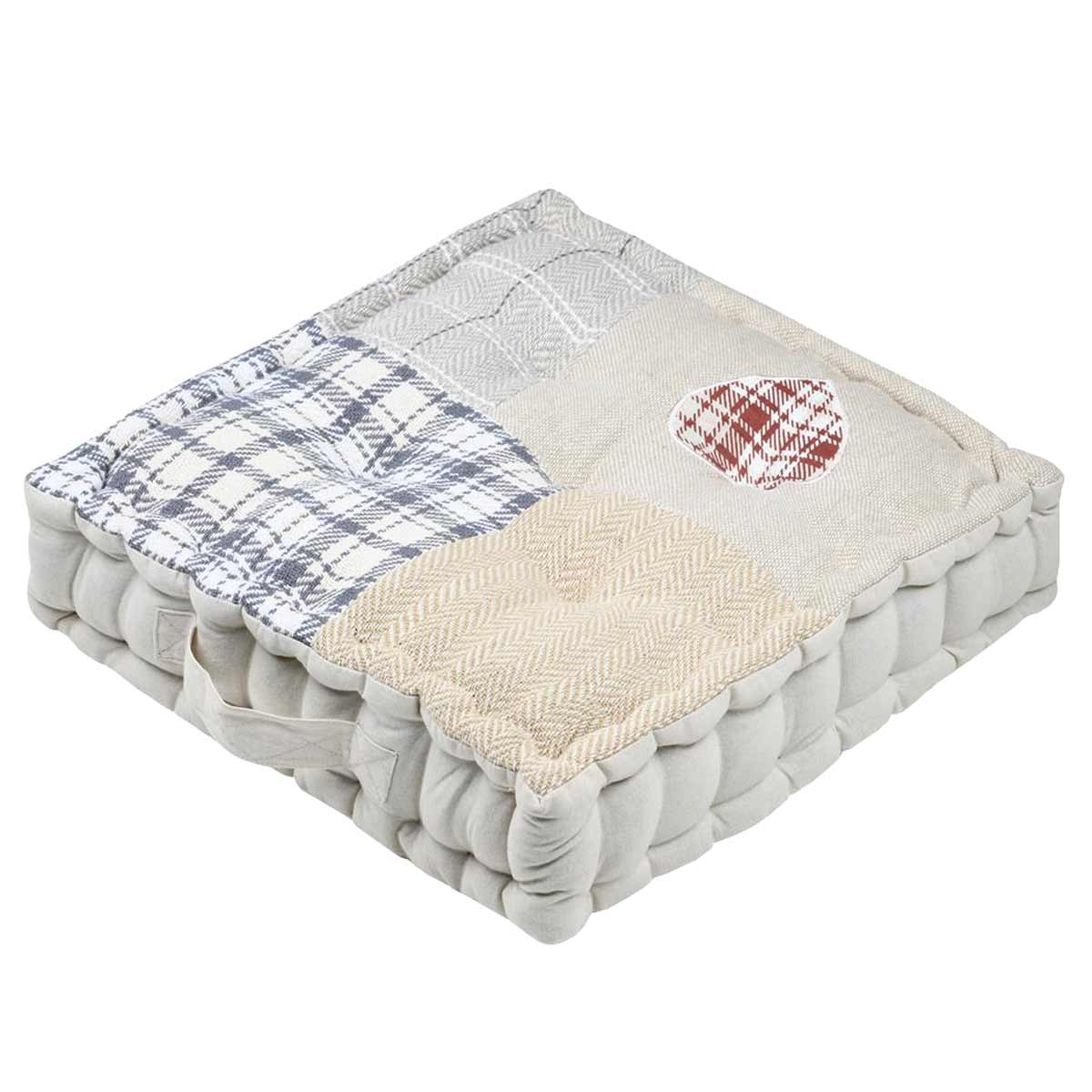 Coussin de Sol Cornouailles Naturel  40 cm