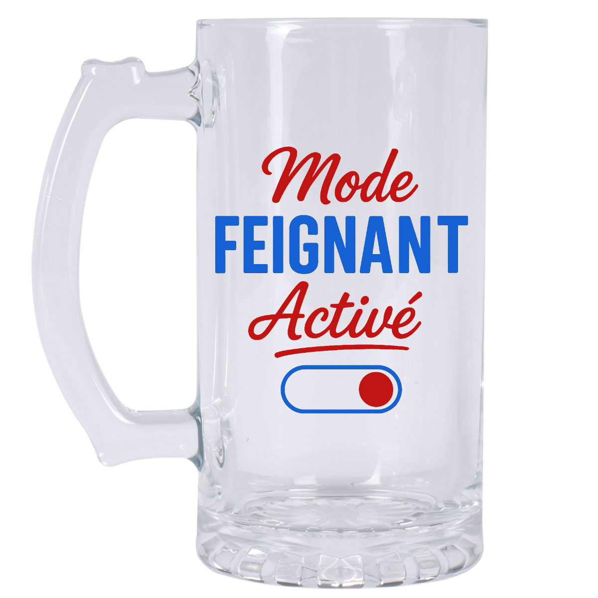 Chope � bi�re Mode Feignant Activ� 470 ml