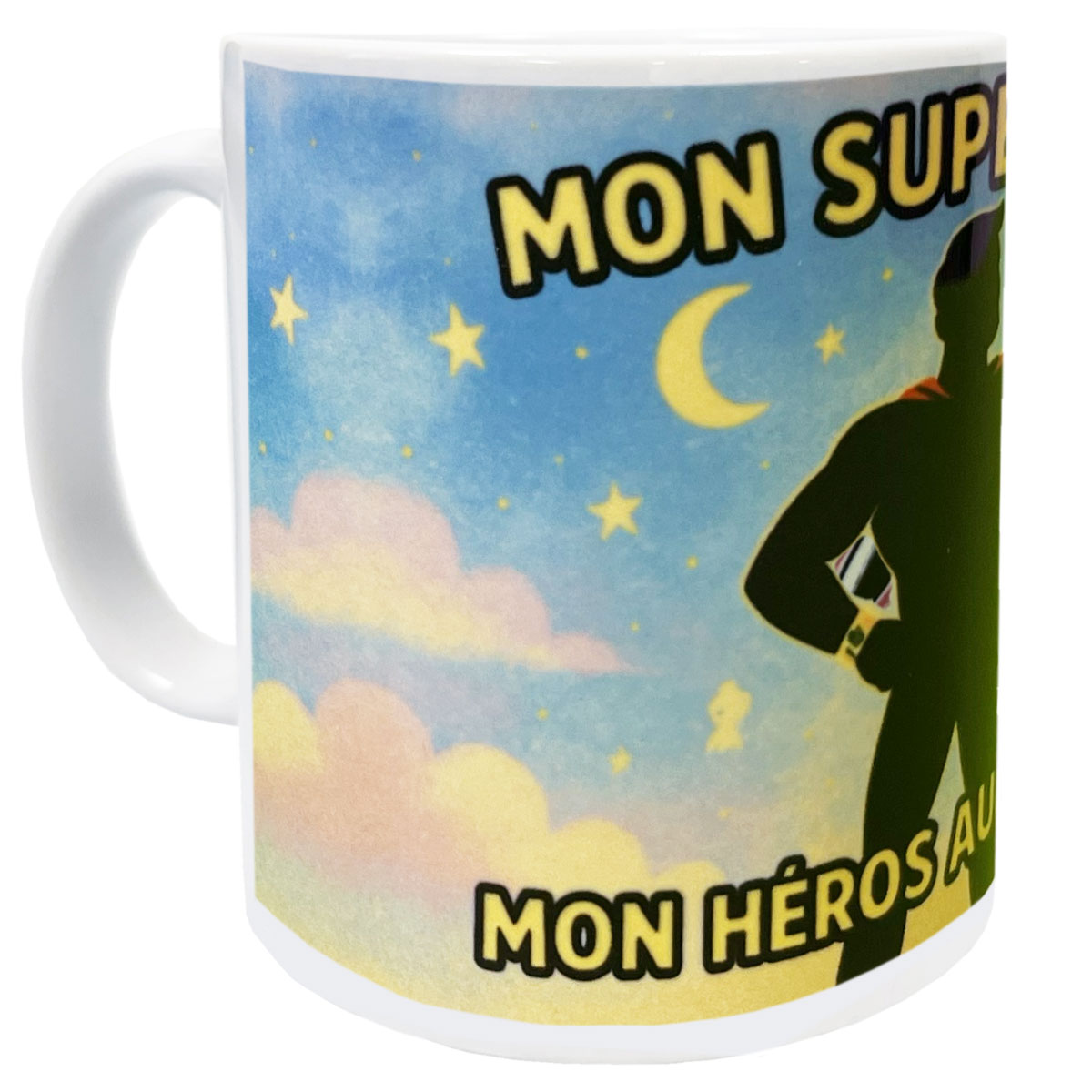 Mug Mon Super Papa, Mon Hros au Quotidien