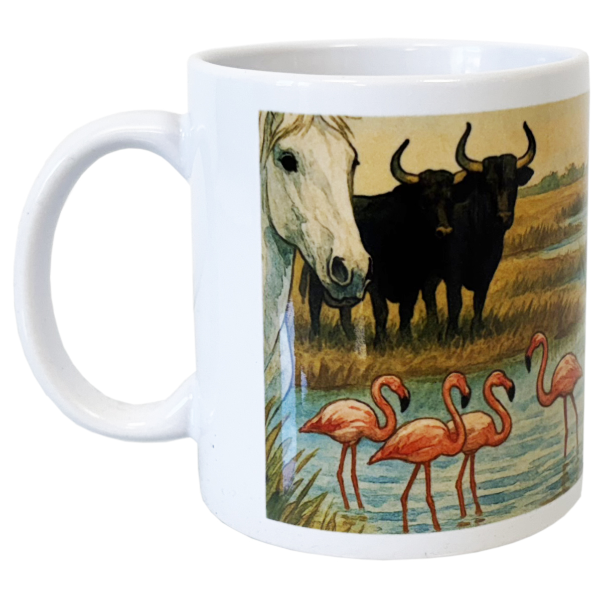 Mug en cramique Camargue  350 m