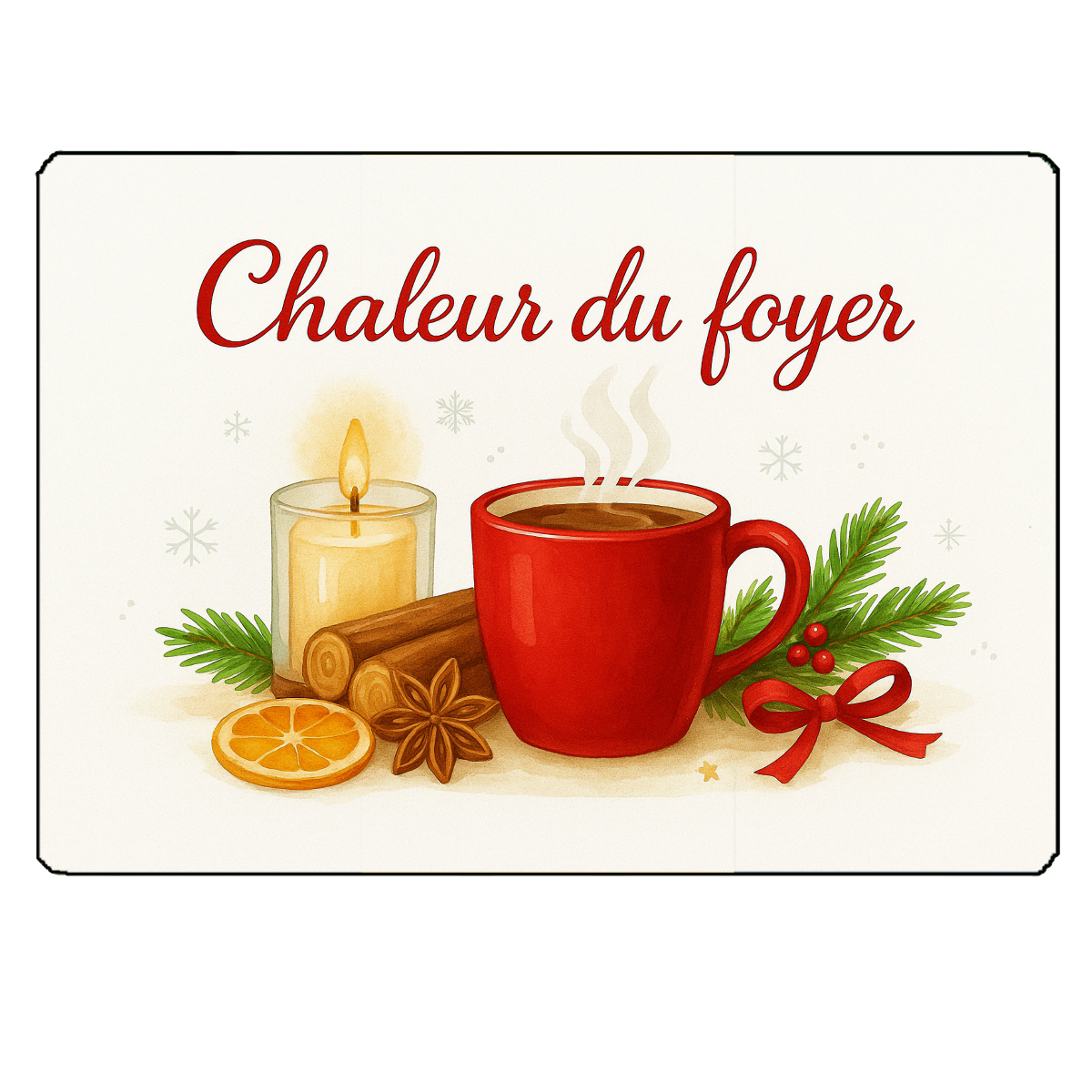 Planche  Dcouper en Verre  Chaleur du Foyer