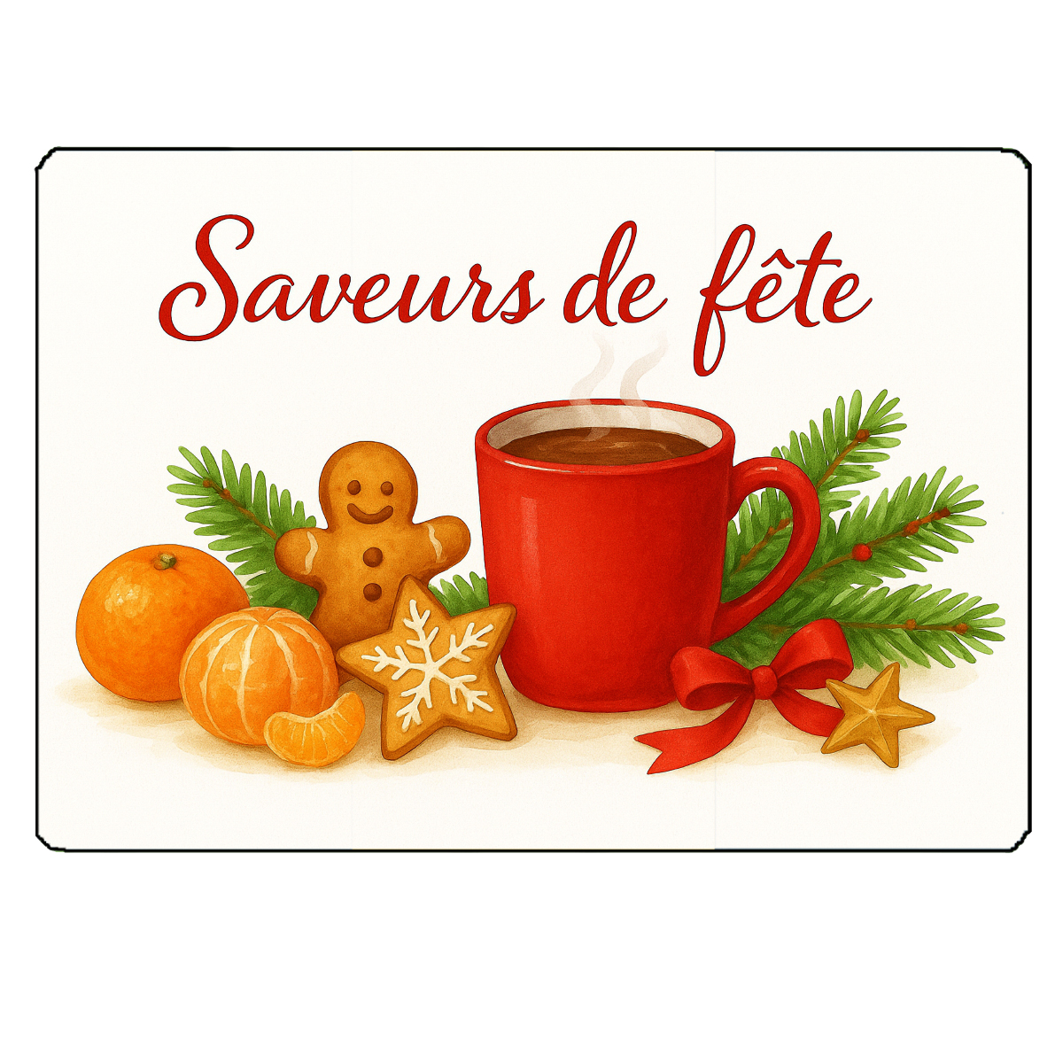 Planche  dcouper en verre  Saveurs de fte