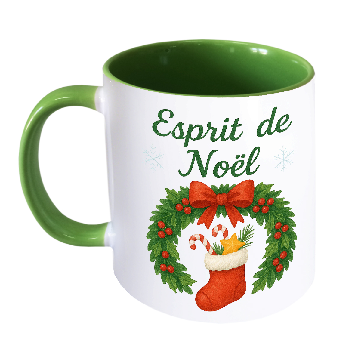 Mug en cramique  Esprit de Nol