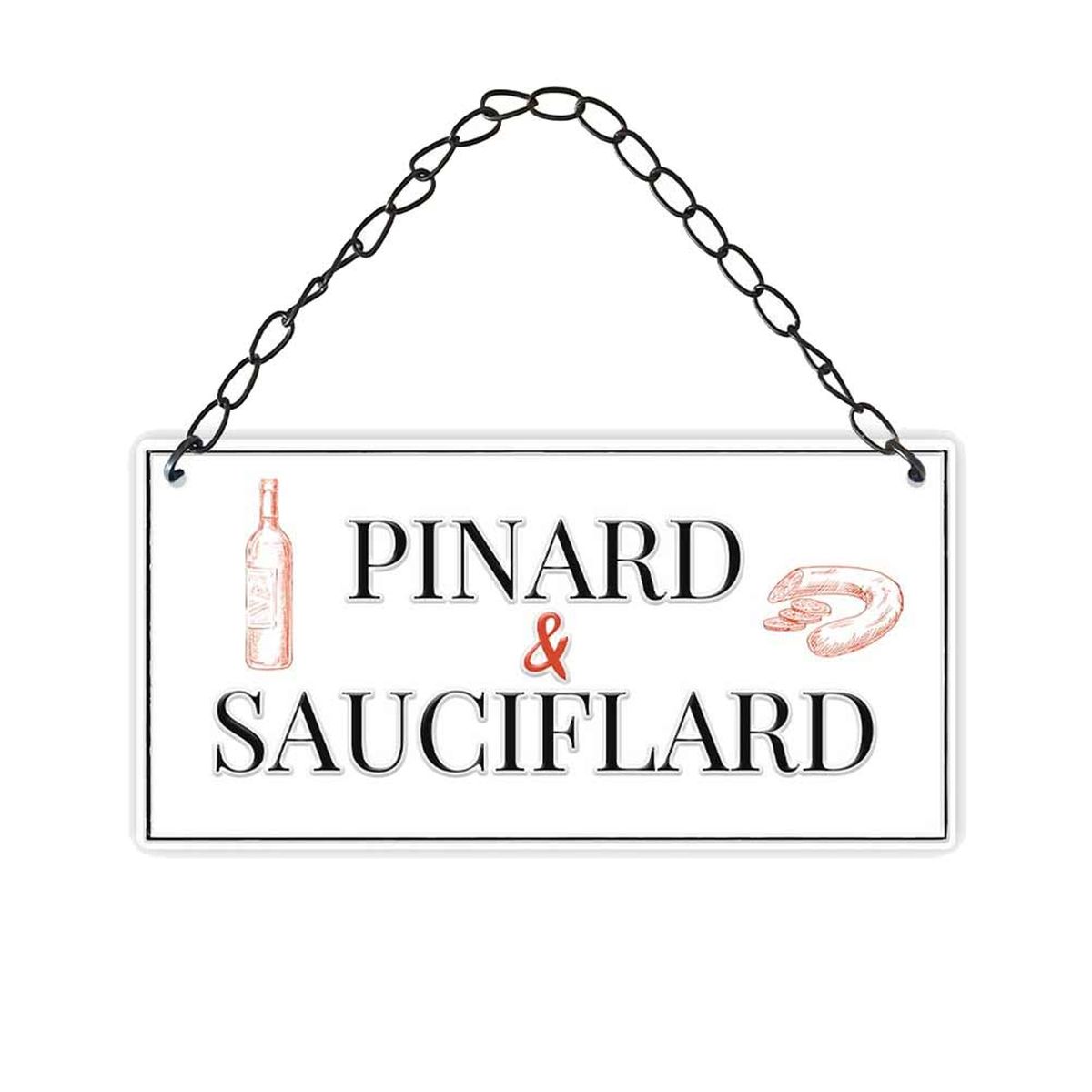 Plaque dcorative Relief en Mtal - PINARD ET SAUCIFLARD