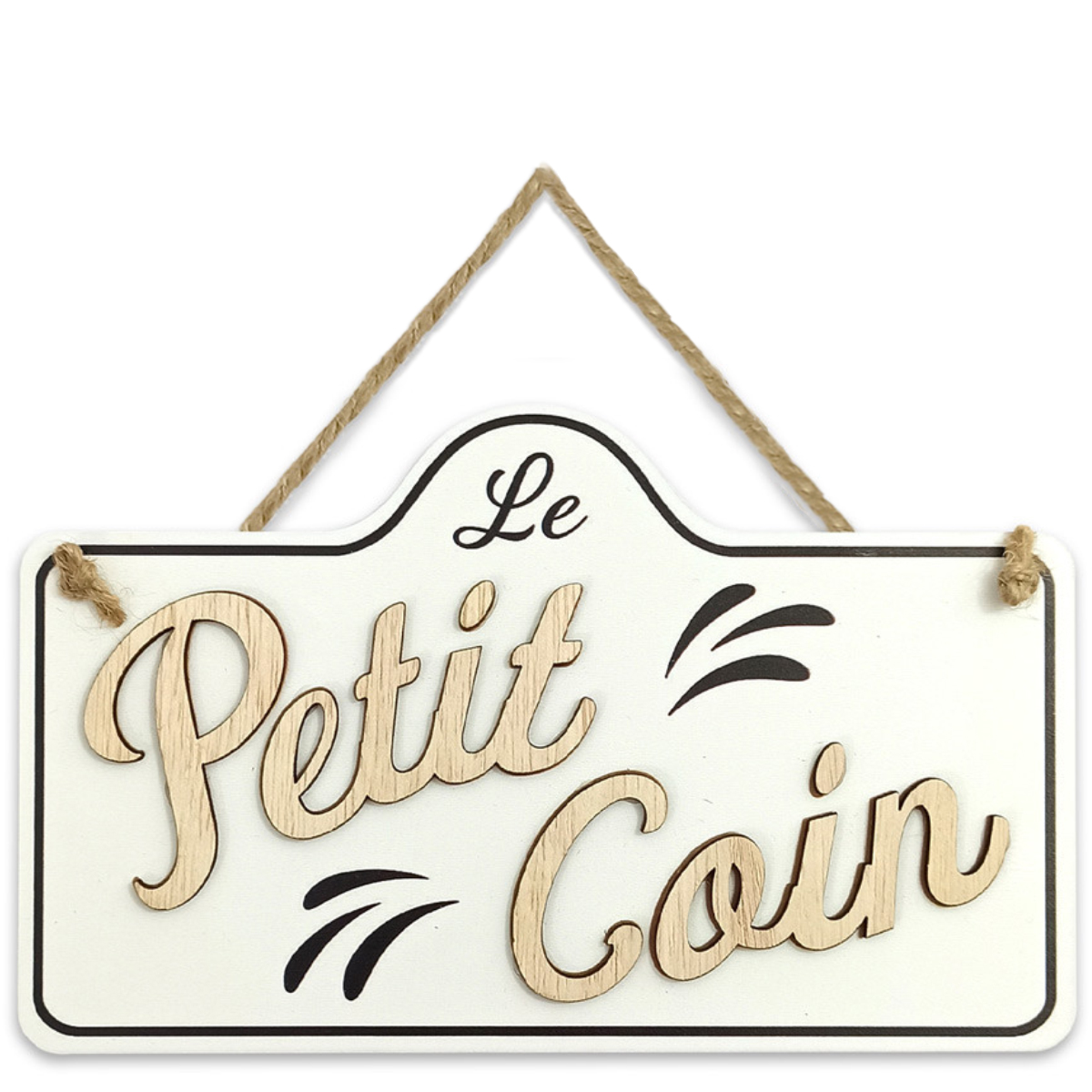 Plaque dcorative le petit coin