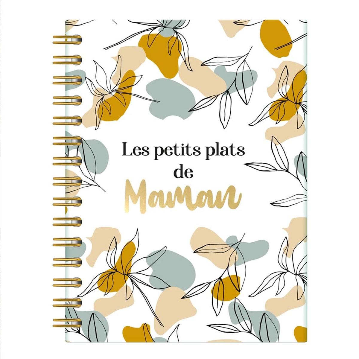 Carnet de recettes Les petits plats de maman - 60 pages