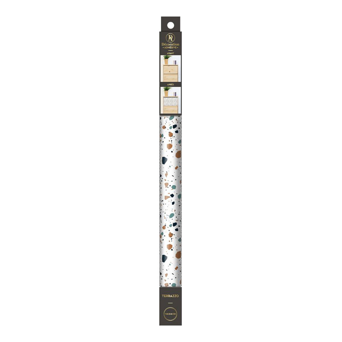 Rouleau adhsif 45 x 150 cm - Terrazzo