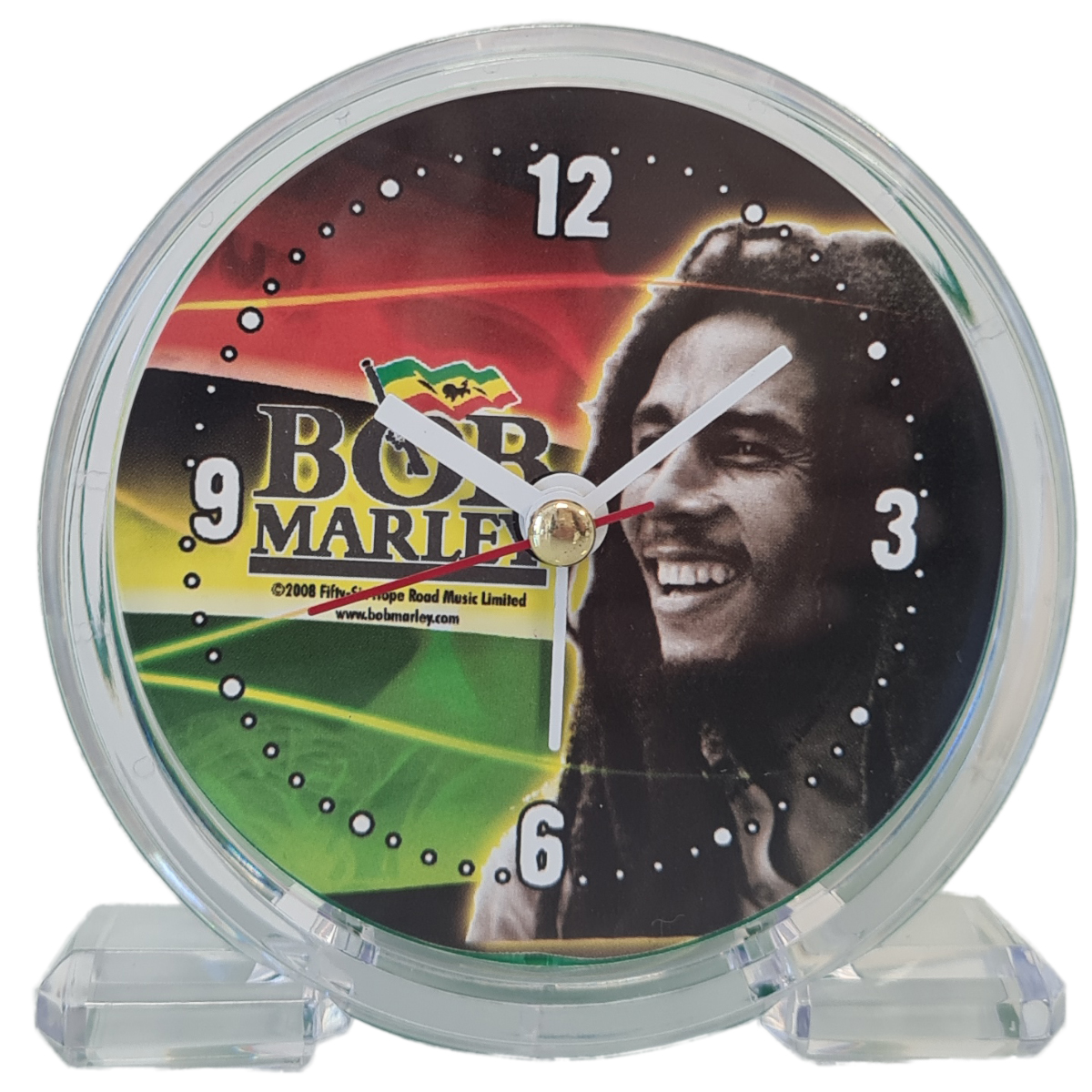 Rveil Pvc Bob Marley vert