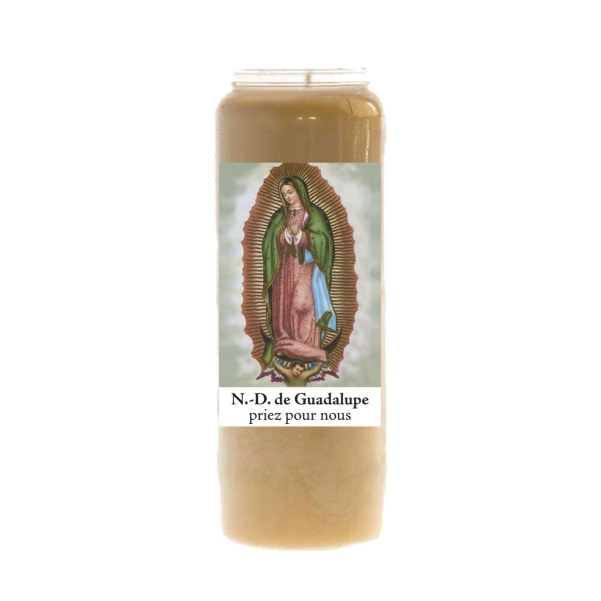 Bougie de Neuvaine  Notre Dame de Guadalupe