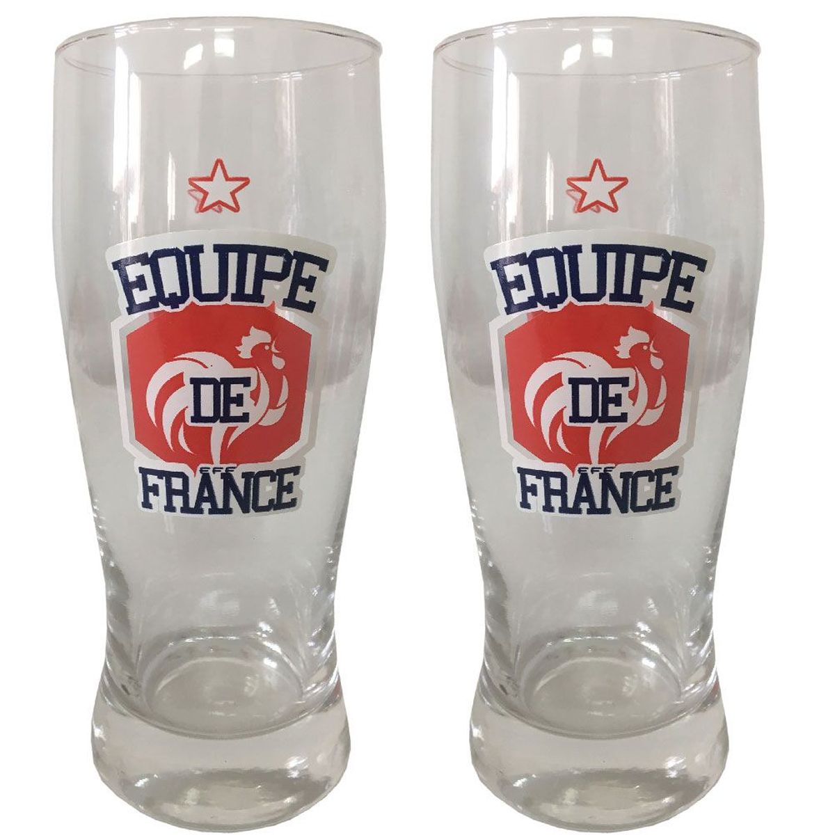 Verres  Bire FFF Set de 2 - Fdration Franaise de Football