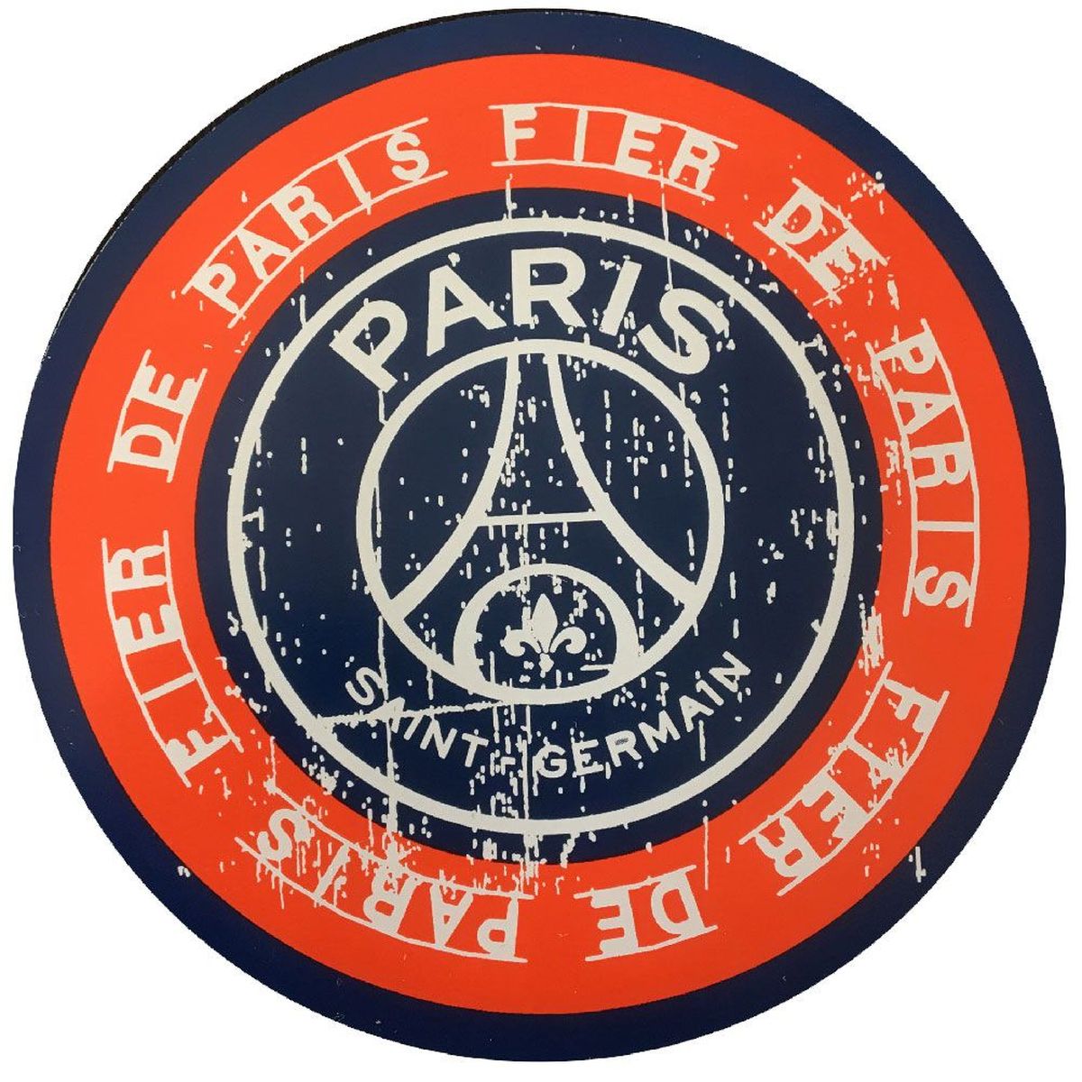 Dessous de verre PSG en silicone - Paris Saint Germain