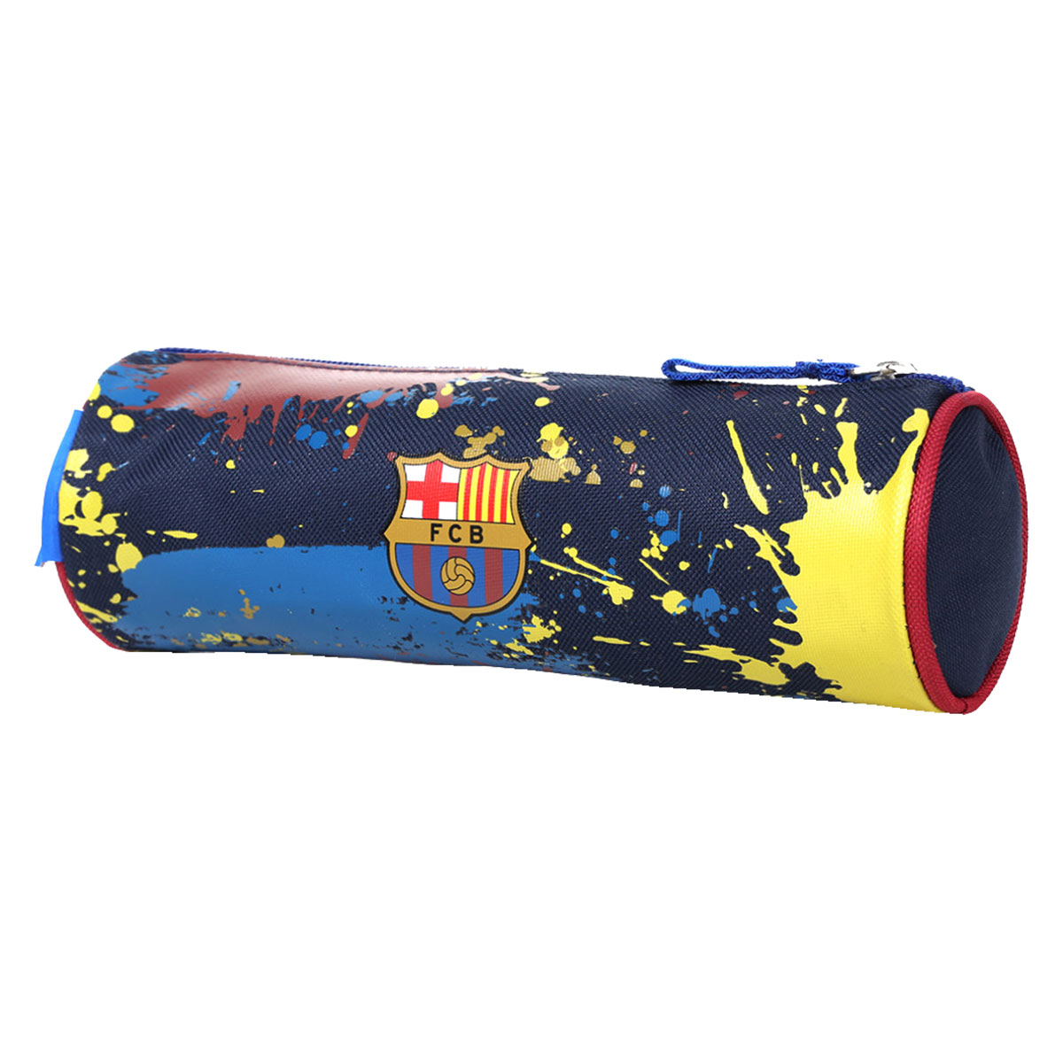 Trousse bleue en toile FC Barcelone
