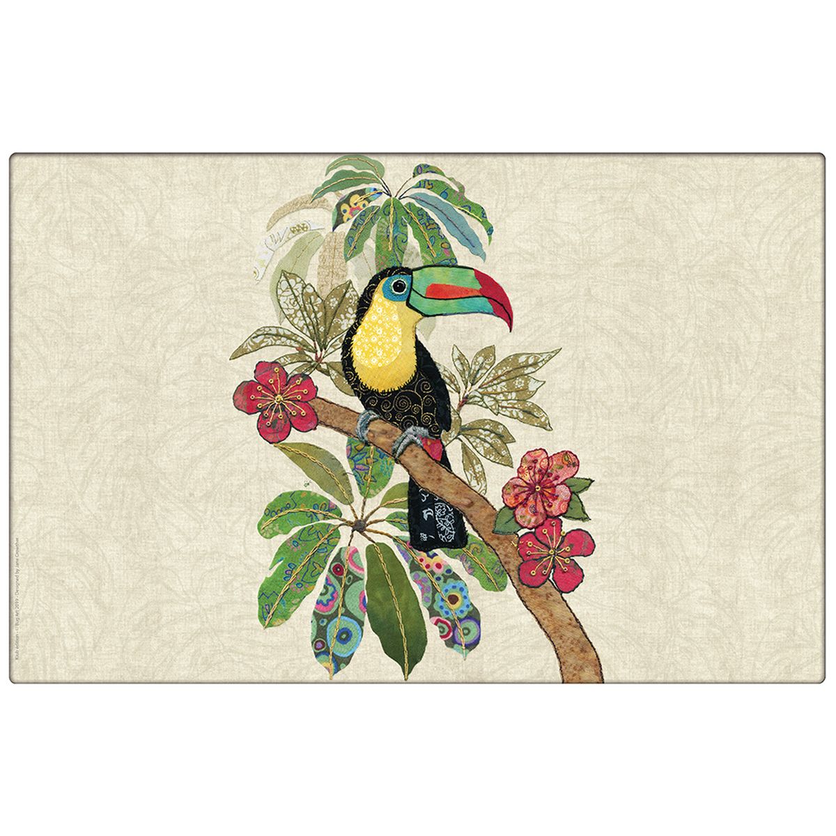 Set de table Kiub collection Bug Art Amys - Toucan