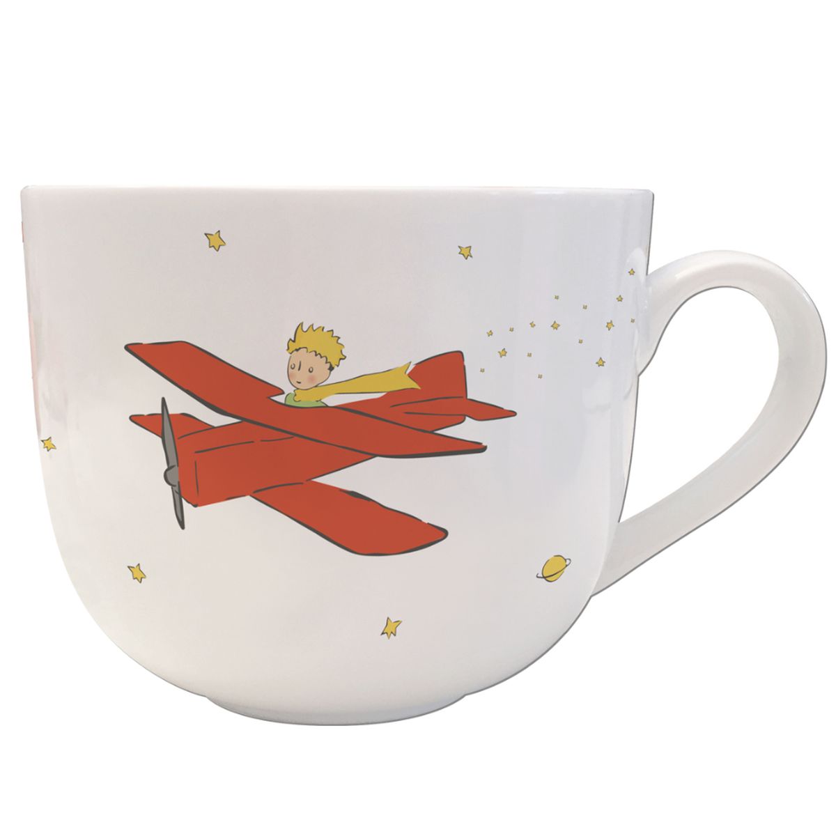 Tasse Jumbo Le Petit Prince et son avion de Saint-Exupry