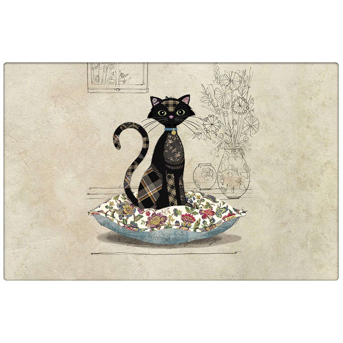 Kiub - Sac Isotherme Chat Collection Bug Art Jewels - Noir Spécial