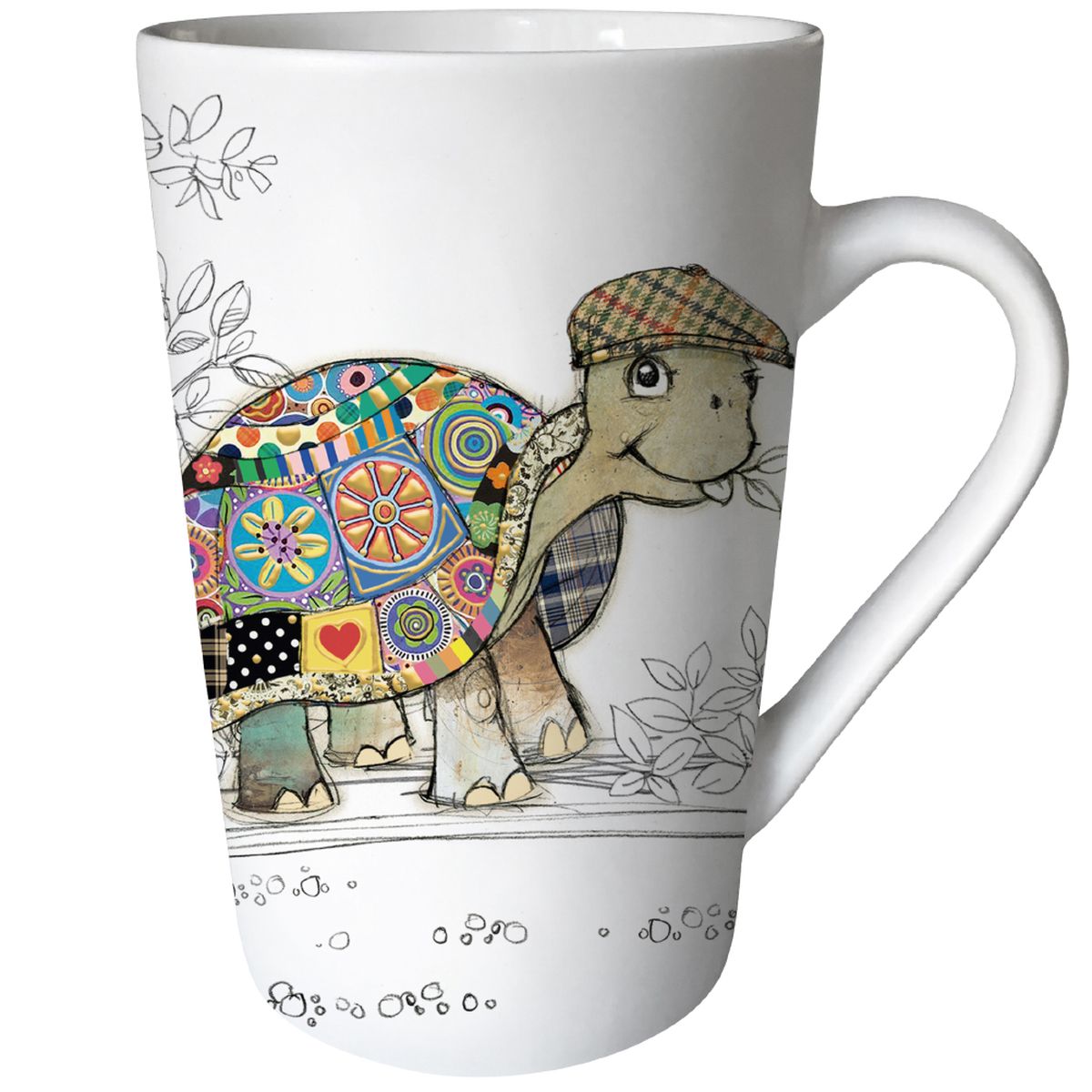 Mug XL La Tortue Jane Crowther Bug Art 12.7 cm