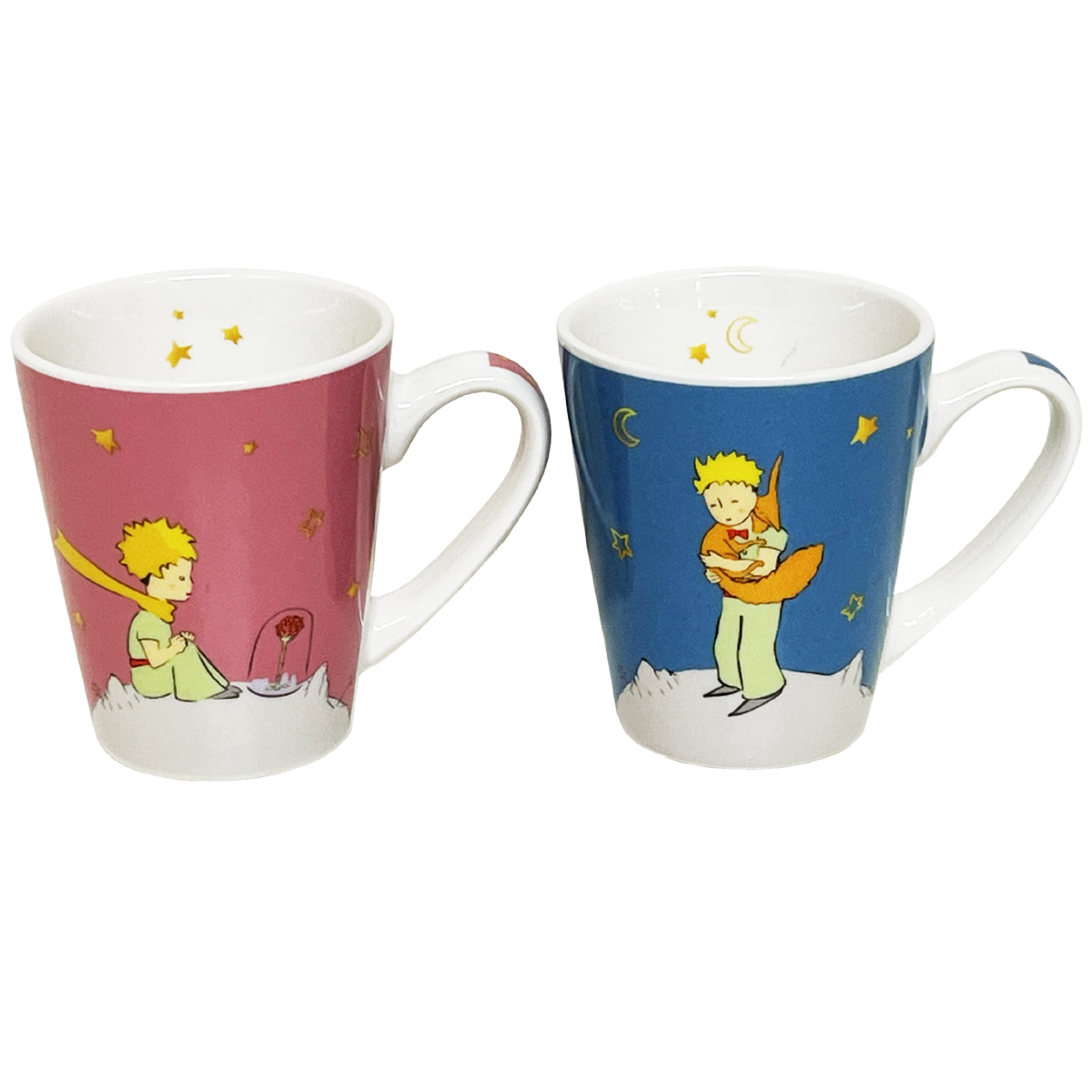 Coffret 2 tasses en porcelaine Le Petit Prince de St Exupry