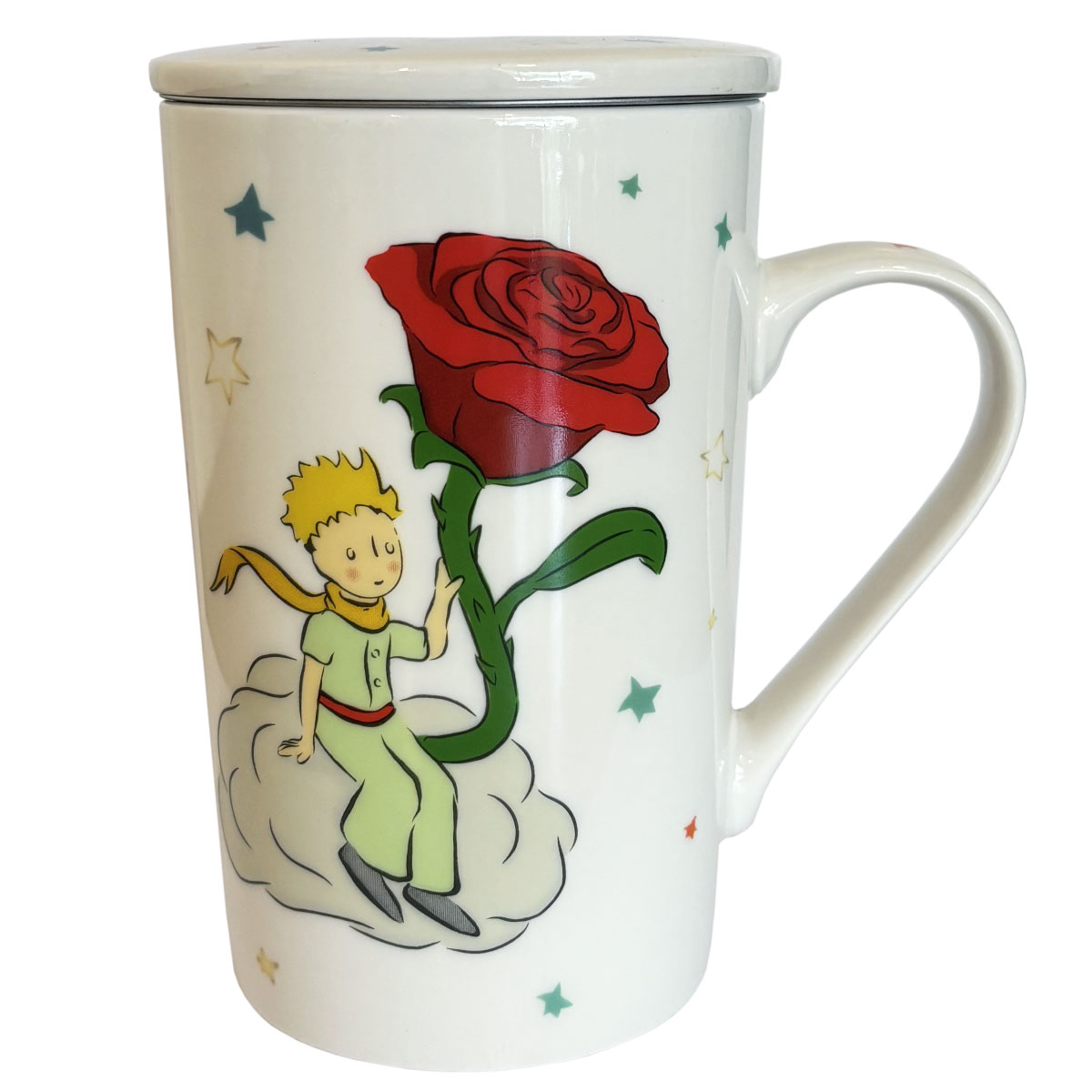 Tisanire en Porcelaine  Le Petit Prince et la Rose 435 ml