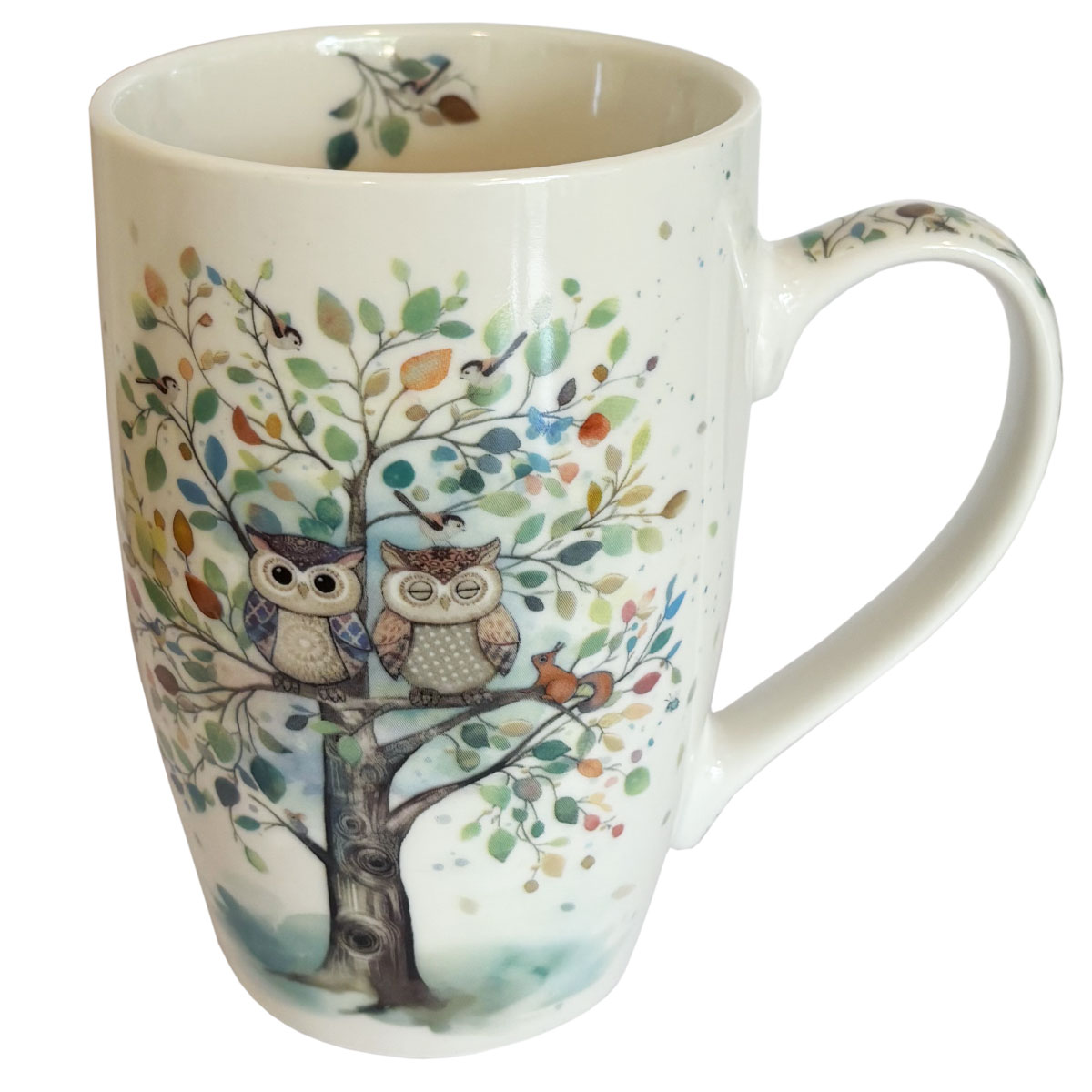 Tasse XL en Porcelaine  Animaux dans l'Arbre  445 ml
