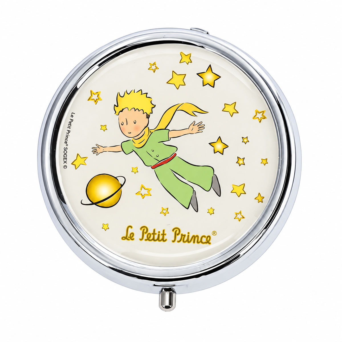 Bo�te pilulier Le Petit Prince �toiles 5 cm