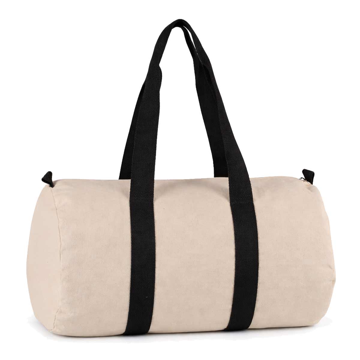 Sac polochon coton canvas Kimood 28 L fermeture zipp�e