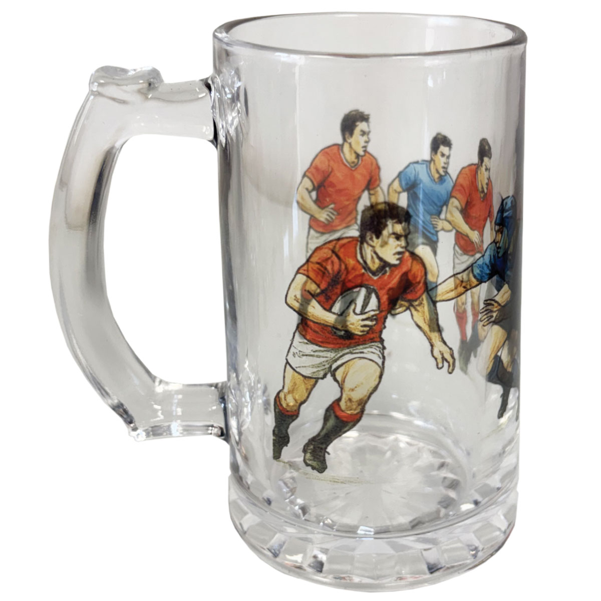 Chope � bi�re Rugby 470 ml � Verre � bi�re imprim� en France