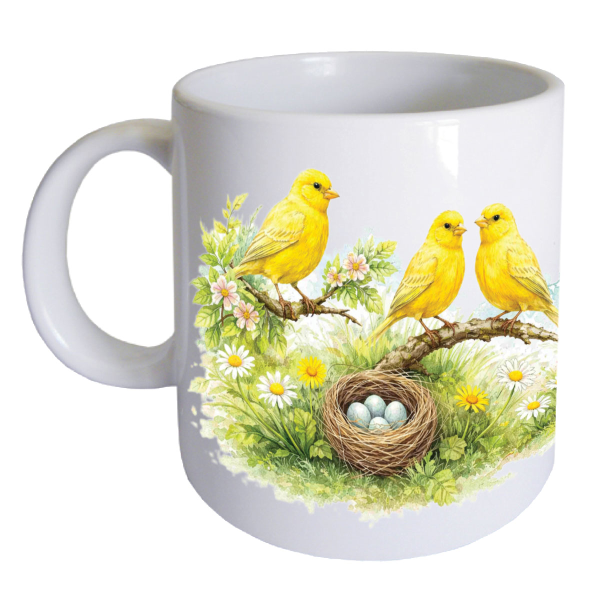 Mug en c�ramique � canaris � CBKr�ation