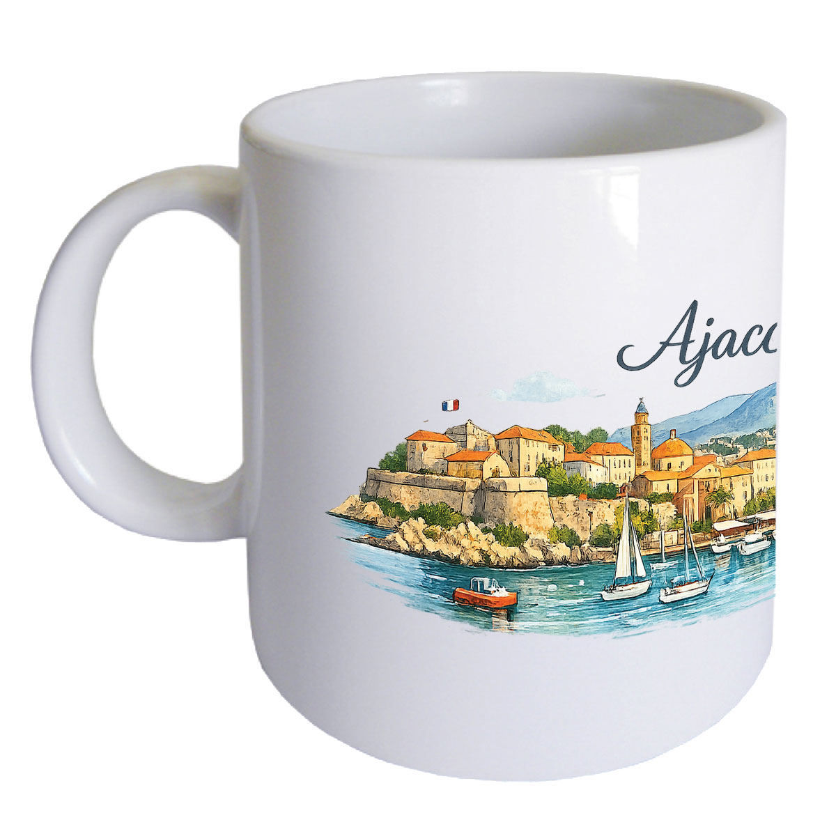 Mug en c�ramique �  Ajaccio � CBKr�ation