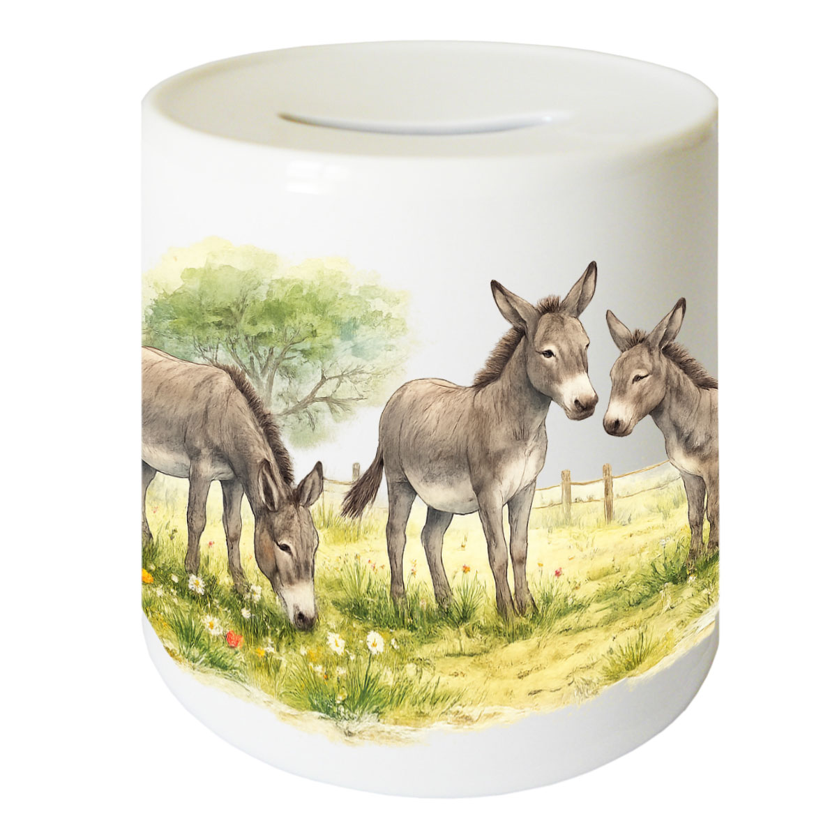 Tirelire �nes en c�ramique 9,5 cm Cbkr�ation