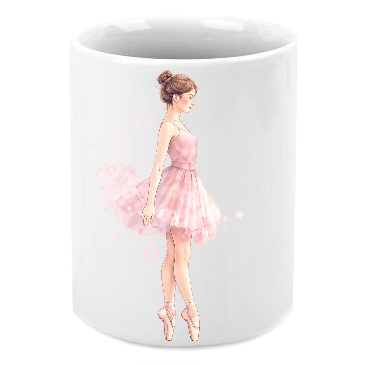 Pot � crayons en c�ramique � Danseuse �toile 3