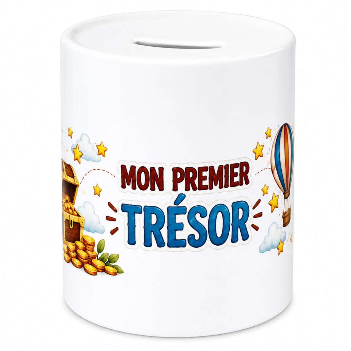 Tirelire enfant c�ramique Mon premier tr�sor cadeau