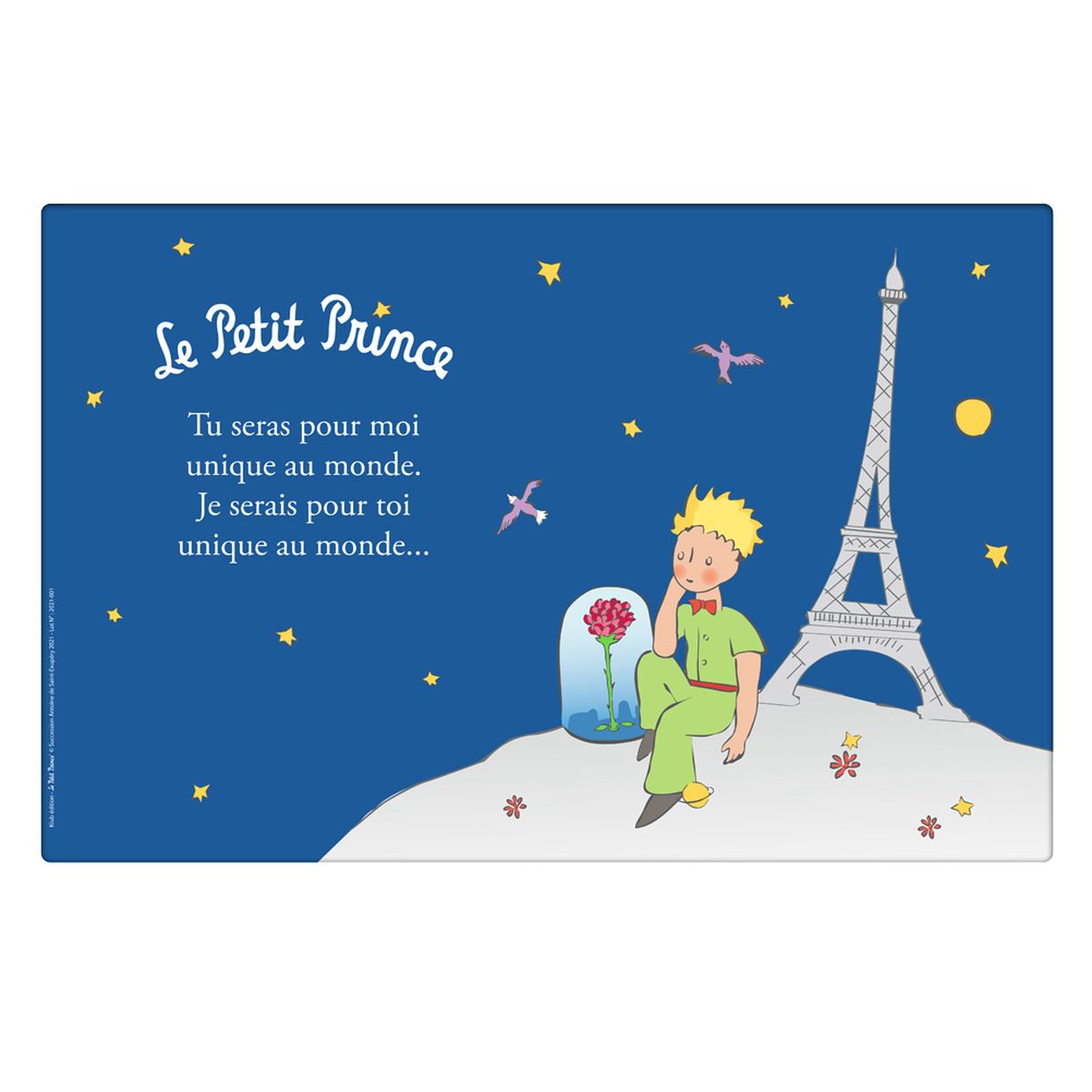 Set de table Le Petit Prince de St Exupéry - Paris Mouton - La Maison