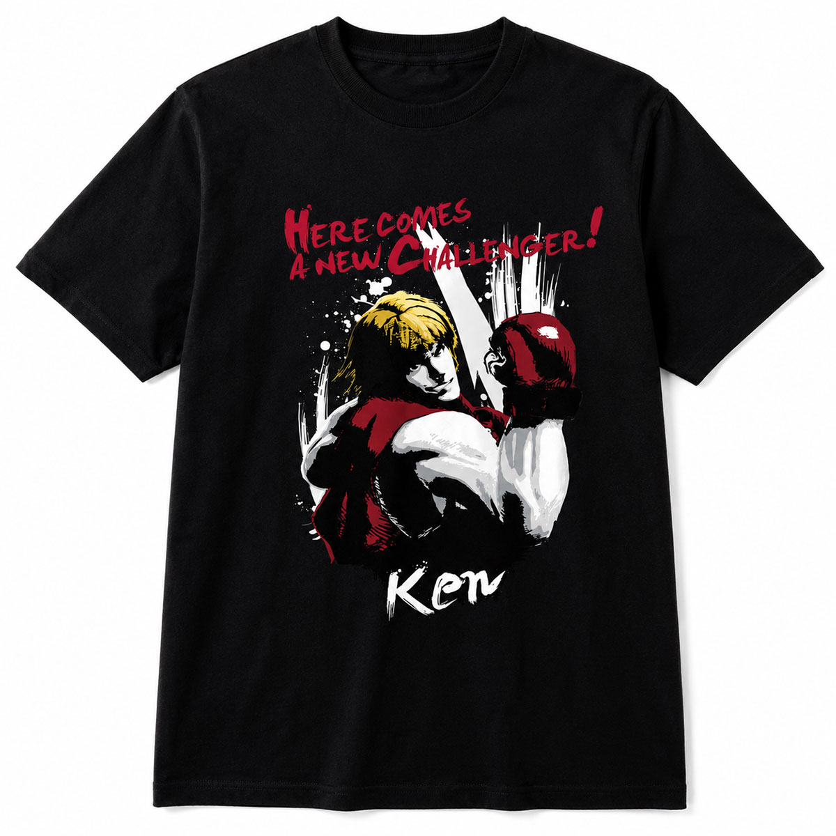 T-shirt Street Fighter Ken pour Homme - Taille XL