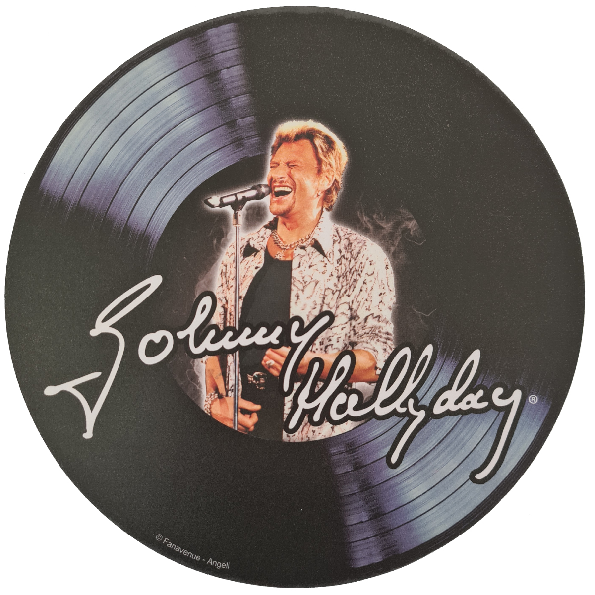 Tapis de souris johnny hallyday 45 tours