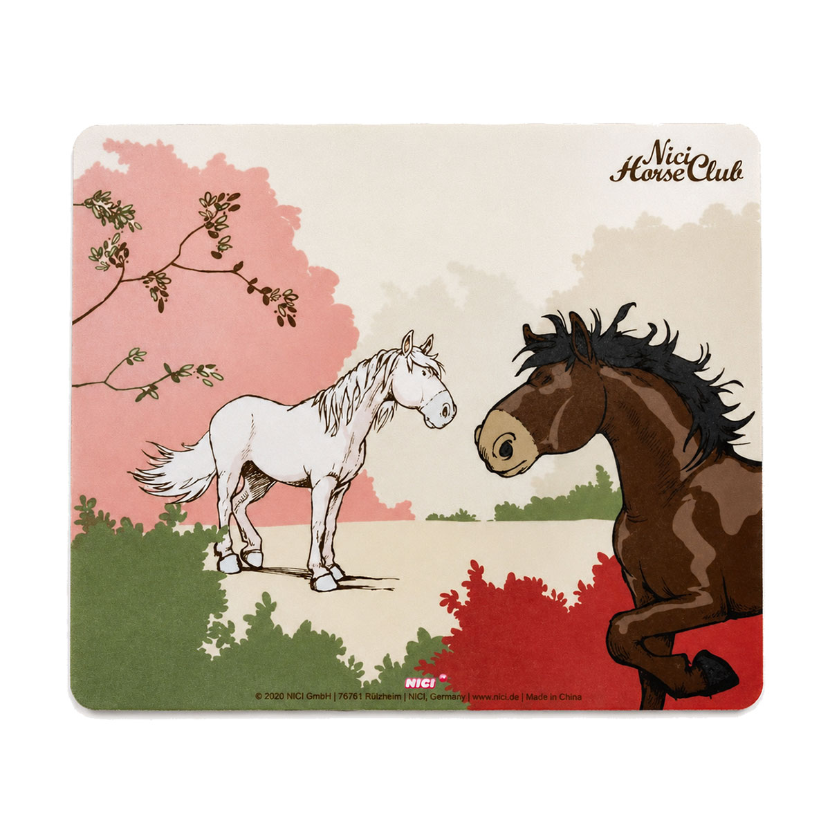 Tapis de souris Nici Chevaux