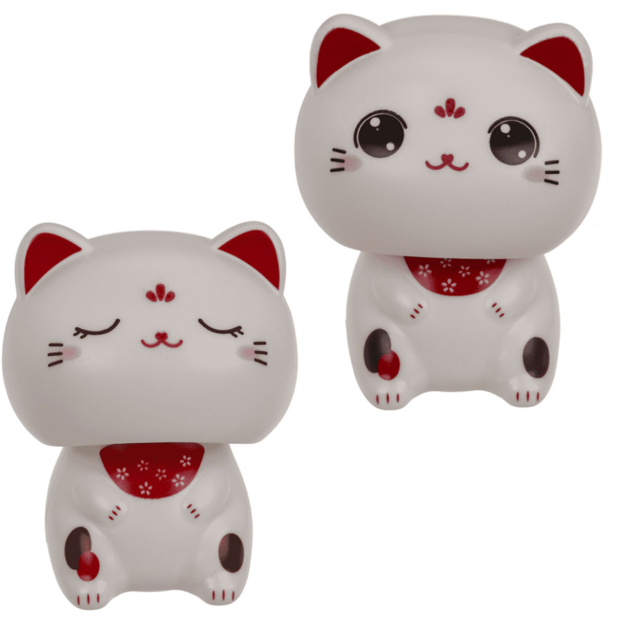 Figurine solaire chat porte-bonheur � 1 mod�le al�atoire