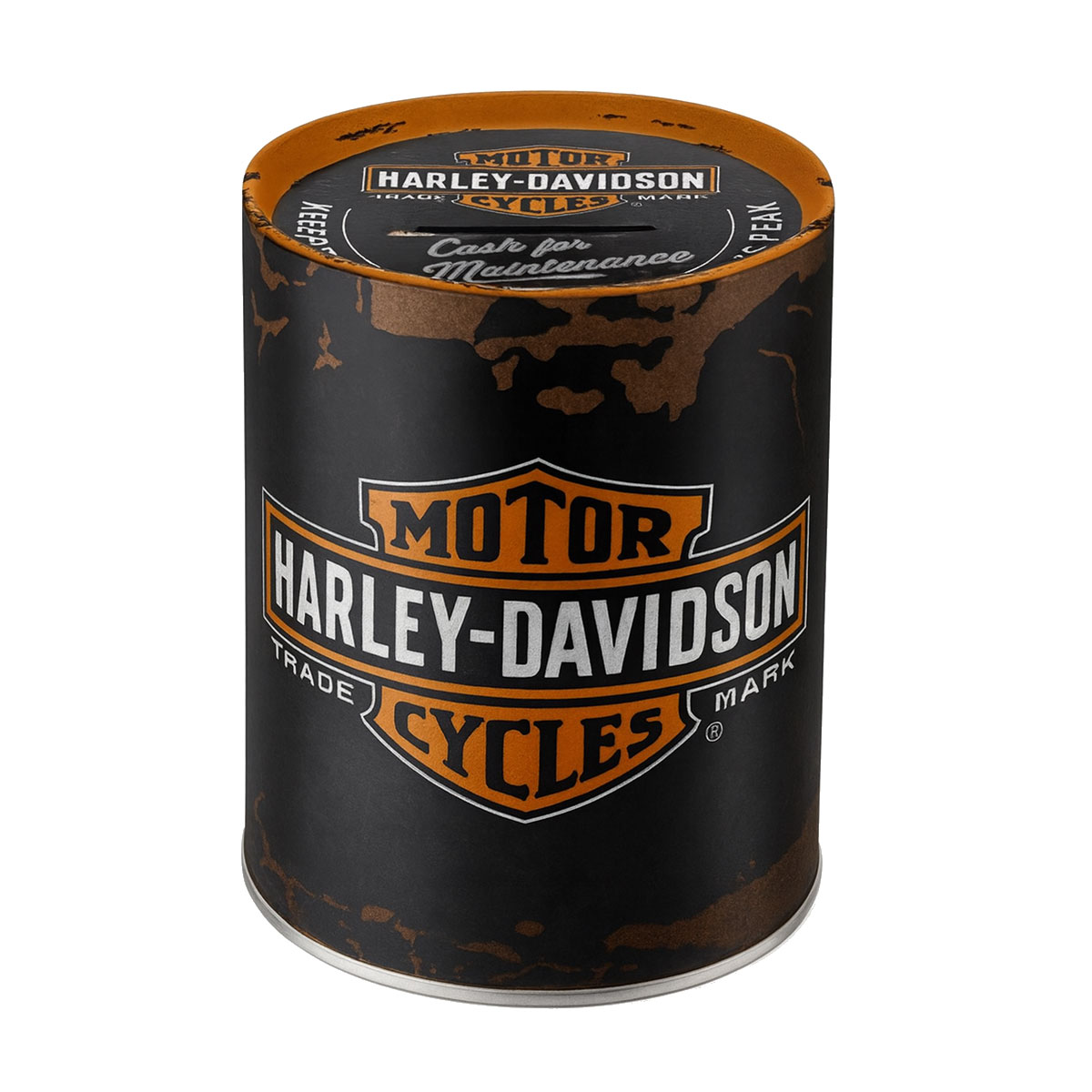 Tirelire en m�tal Harley-Davidson Motor Cycles