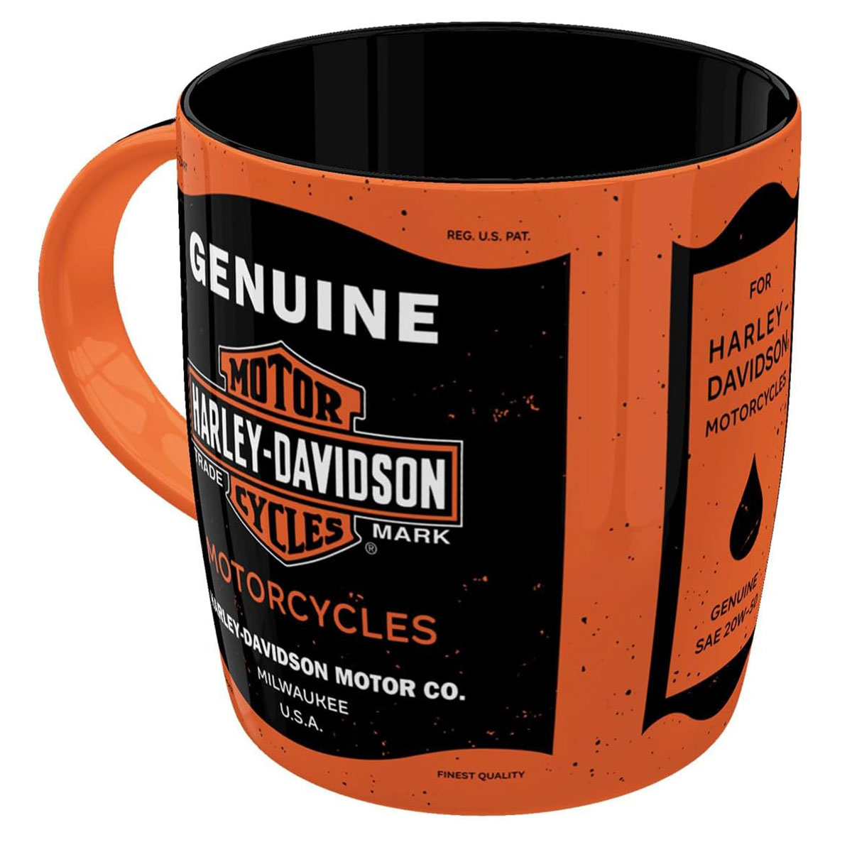 Mug Harley-Davidson Genuine Motorcycles orange