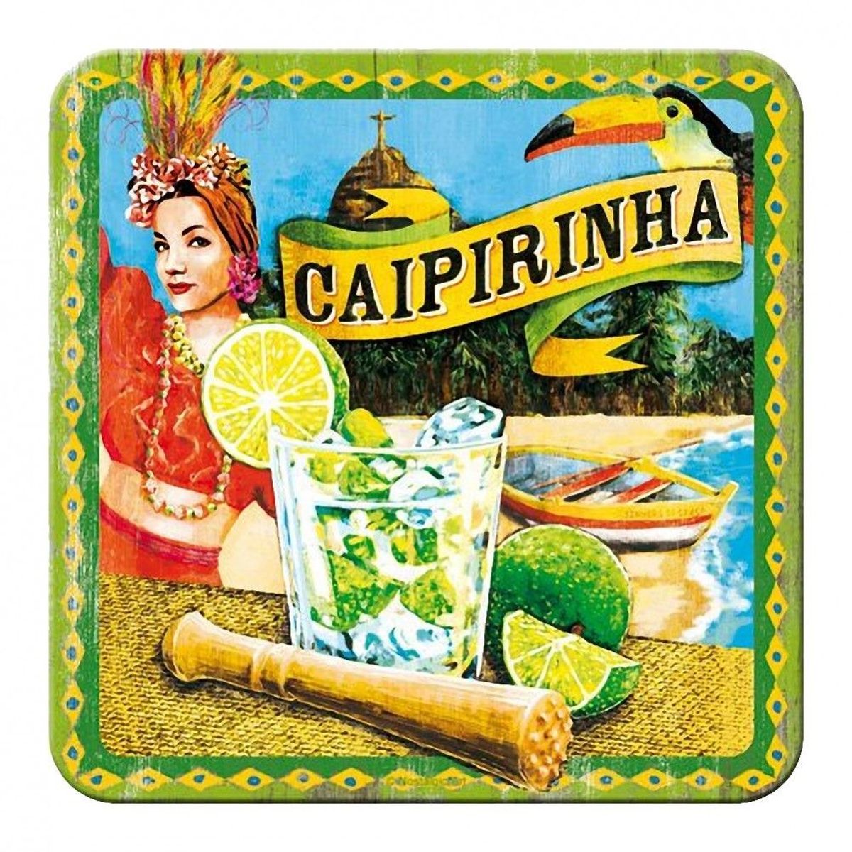 Dessous de verres Cuba  l'unit - Caipirinha