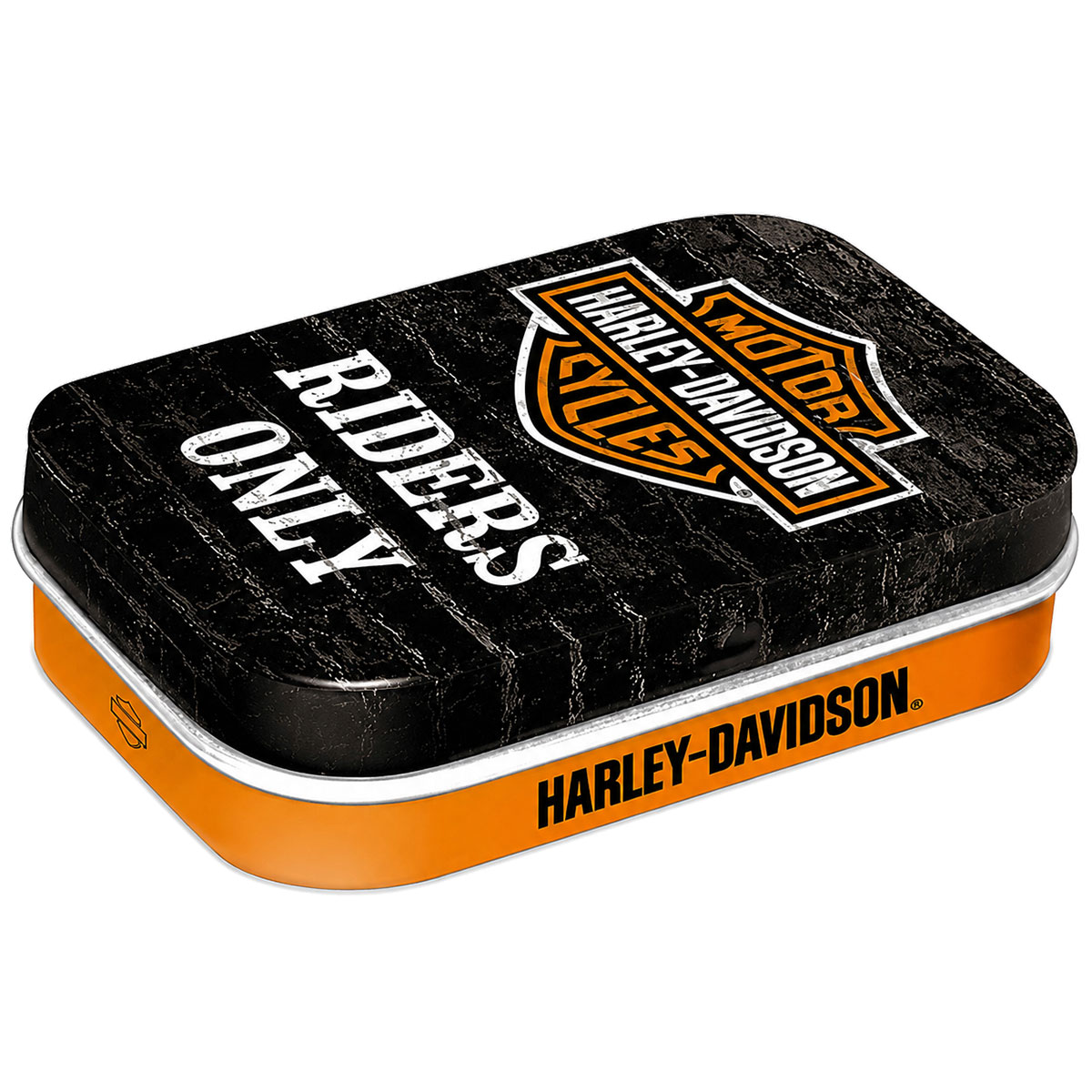 Pilulier m�tallique Harley-Davidson Riders Only